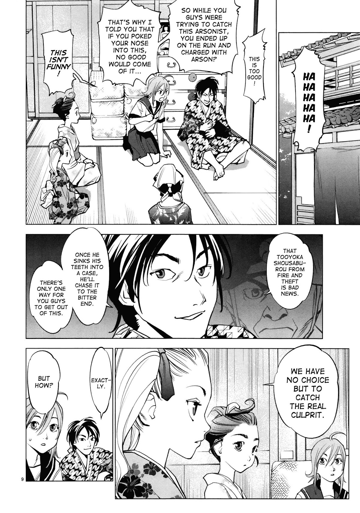 Ooedo!! Un-pluged Chapter 11 page 9 - Chapter 11: The Flowers Of Edo Cannot Be Scattered
