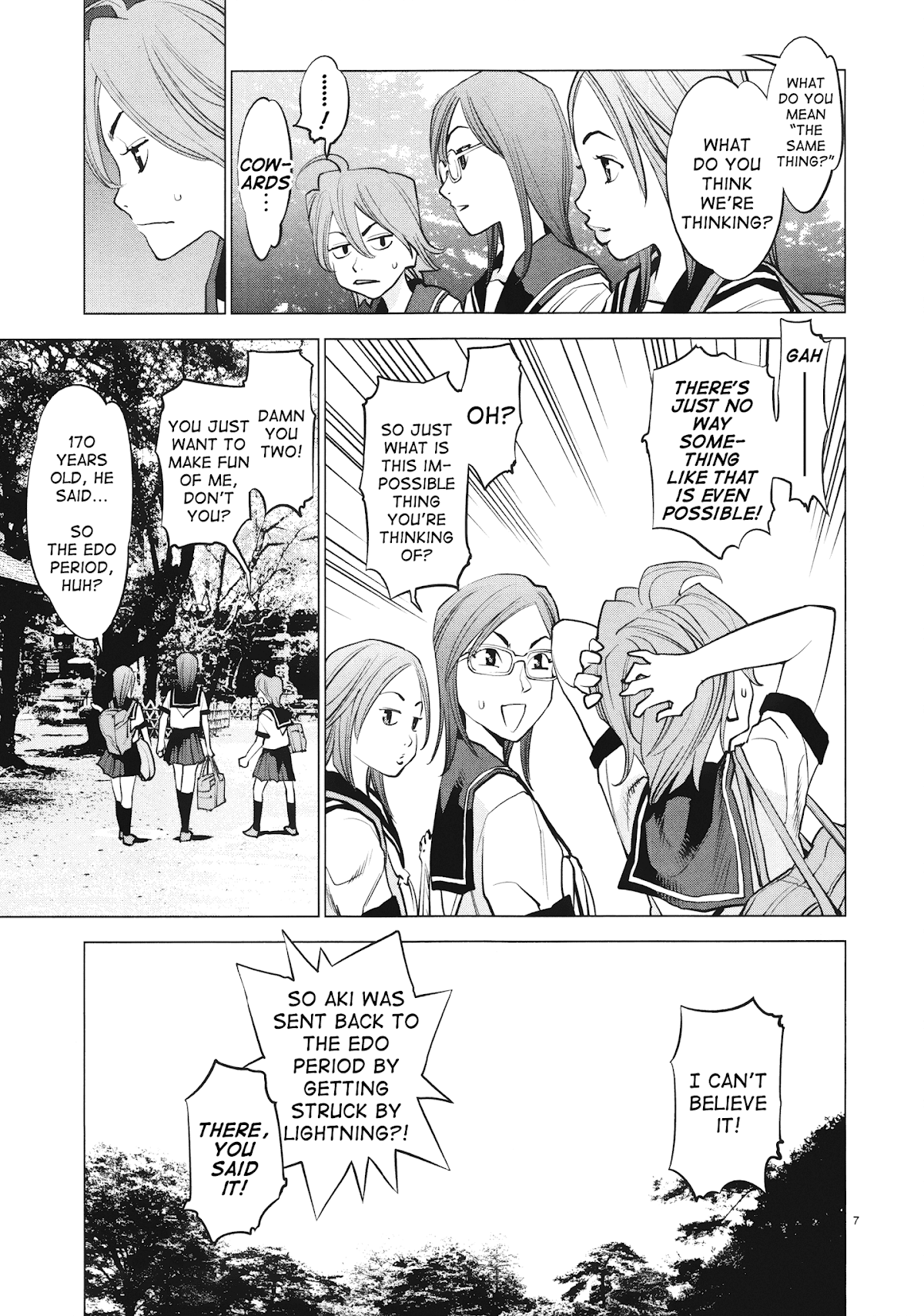 Ooedo!! Un-pluged Chapter 12 page 7 - Chapter 12: Bonds That Transcend Space and Time, Or Something