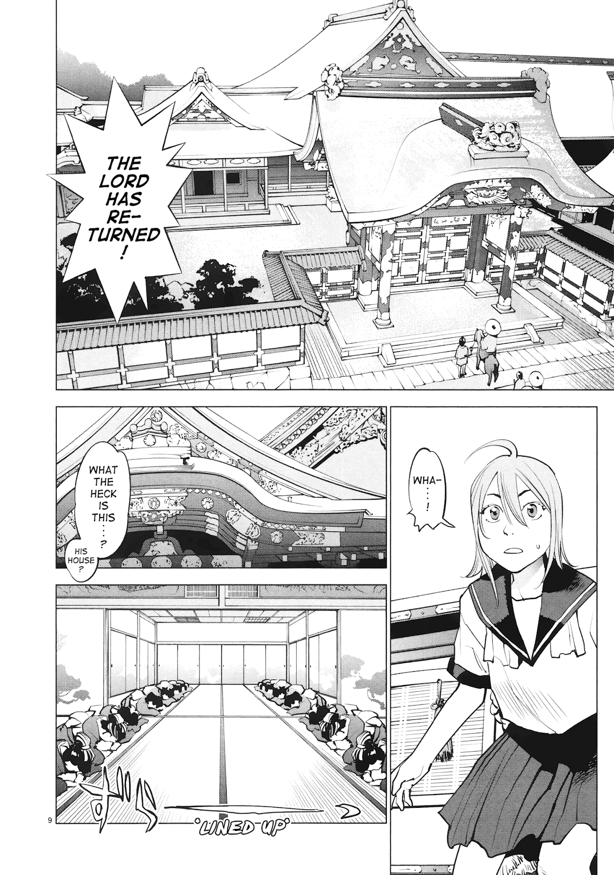 Ooedo!! Un-pluged Chapter 13 page 10 - Chapter 13: Holy Angel... Turned Cinderella!