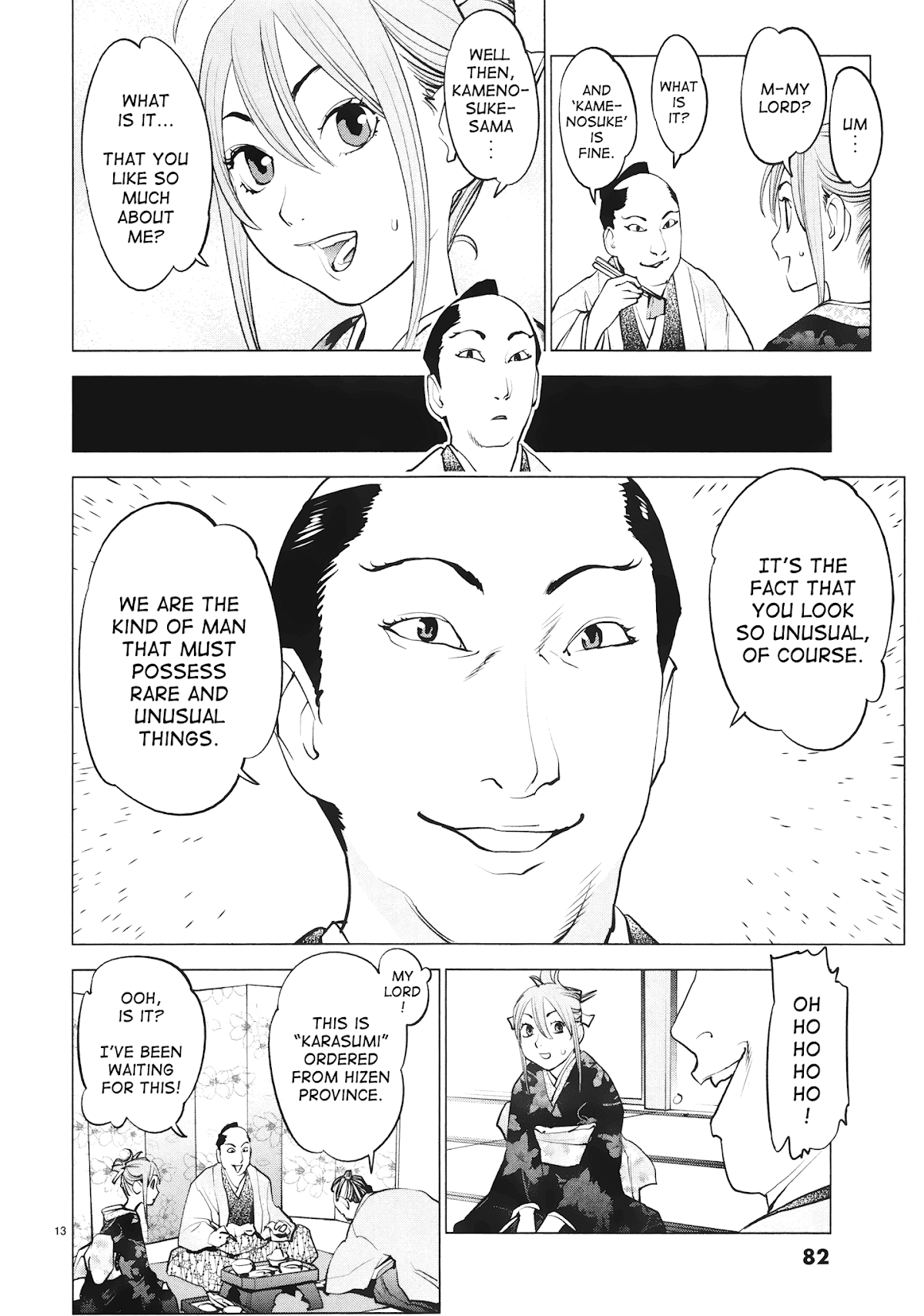 Ooedo!! Un-pluged Chapter 13 page 14 - Chapter 13: Holy Angel... Turned Cinderella!
