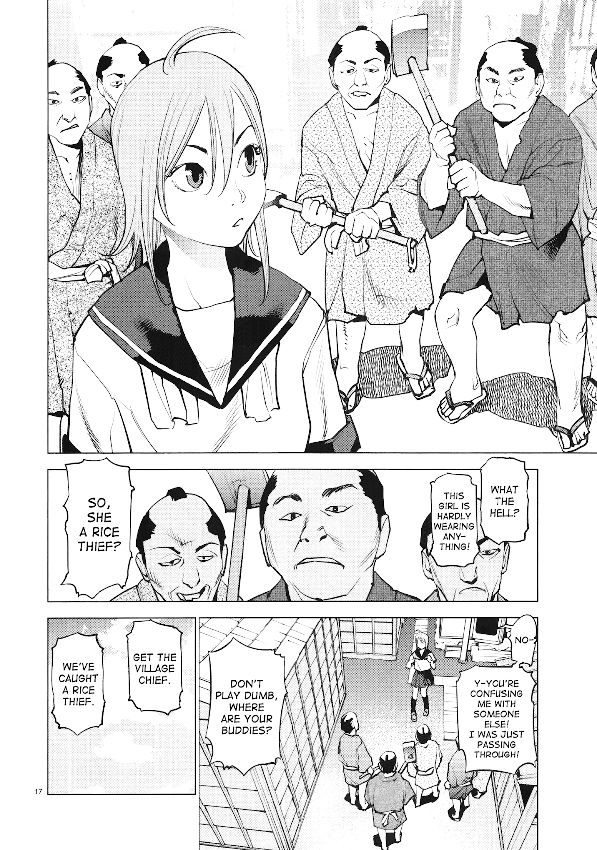 Ooedo!! Un-pluged Chapter 13 page 18 - Chapter 13: Holy Angel... Turned Cinderella!
