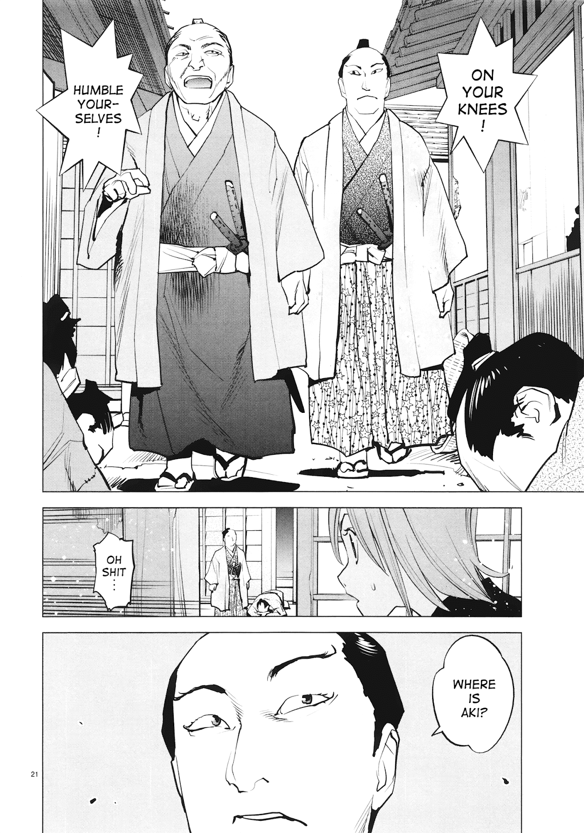 Ooedo!! Un-pluged Chapter 13 page 22 - Chapter 13: Holy Angel... Turned Cinderella!