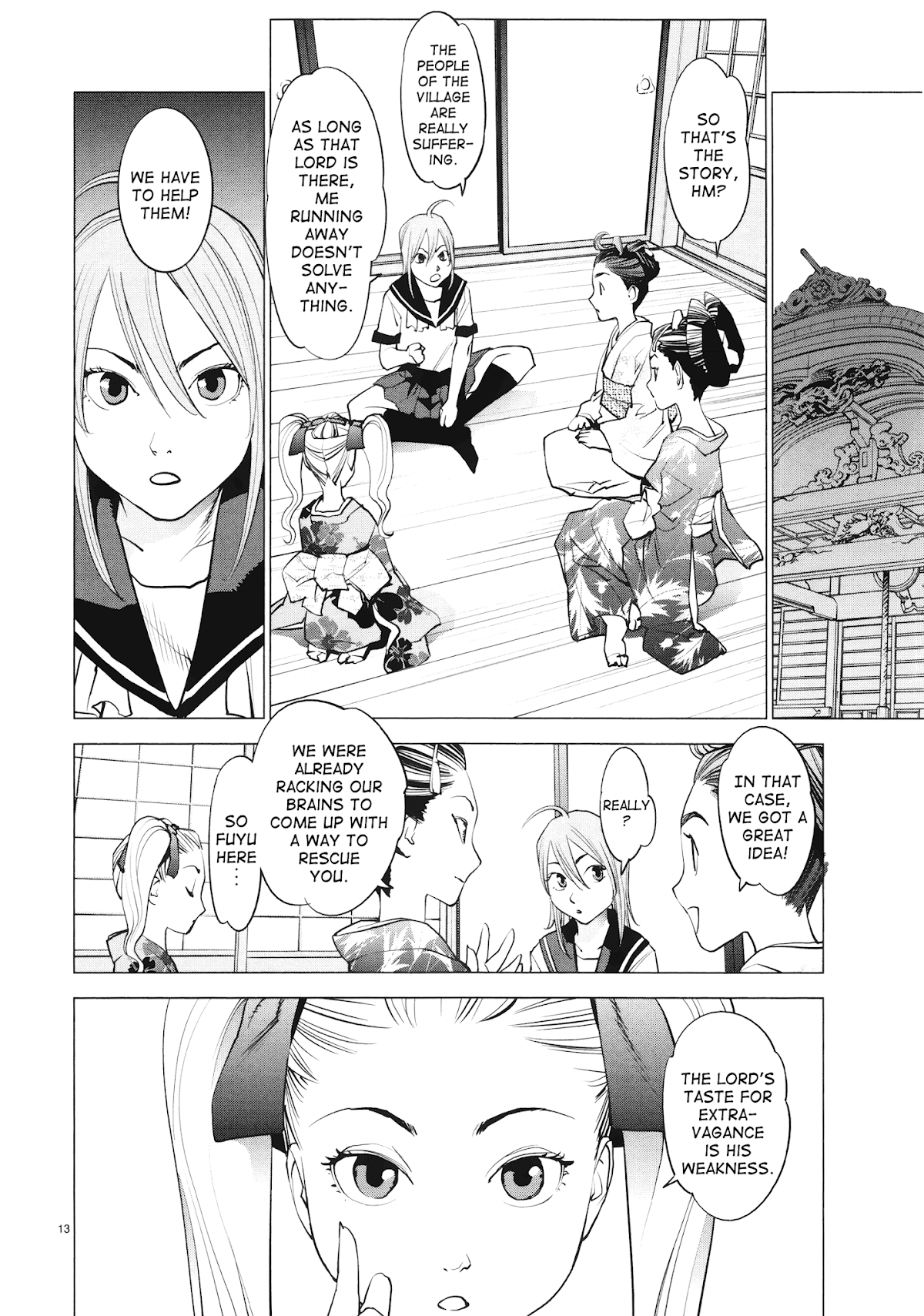 Ooedo!! Un-pluged Chapter 14 page 14 - Chapter 14: Let's Beat Down Some Royal Fools