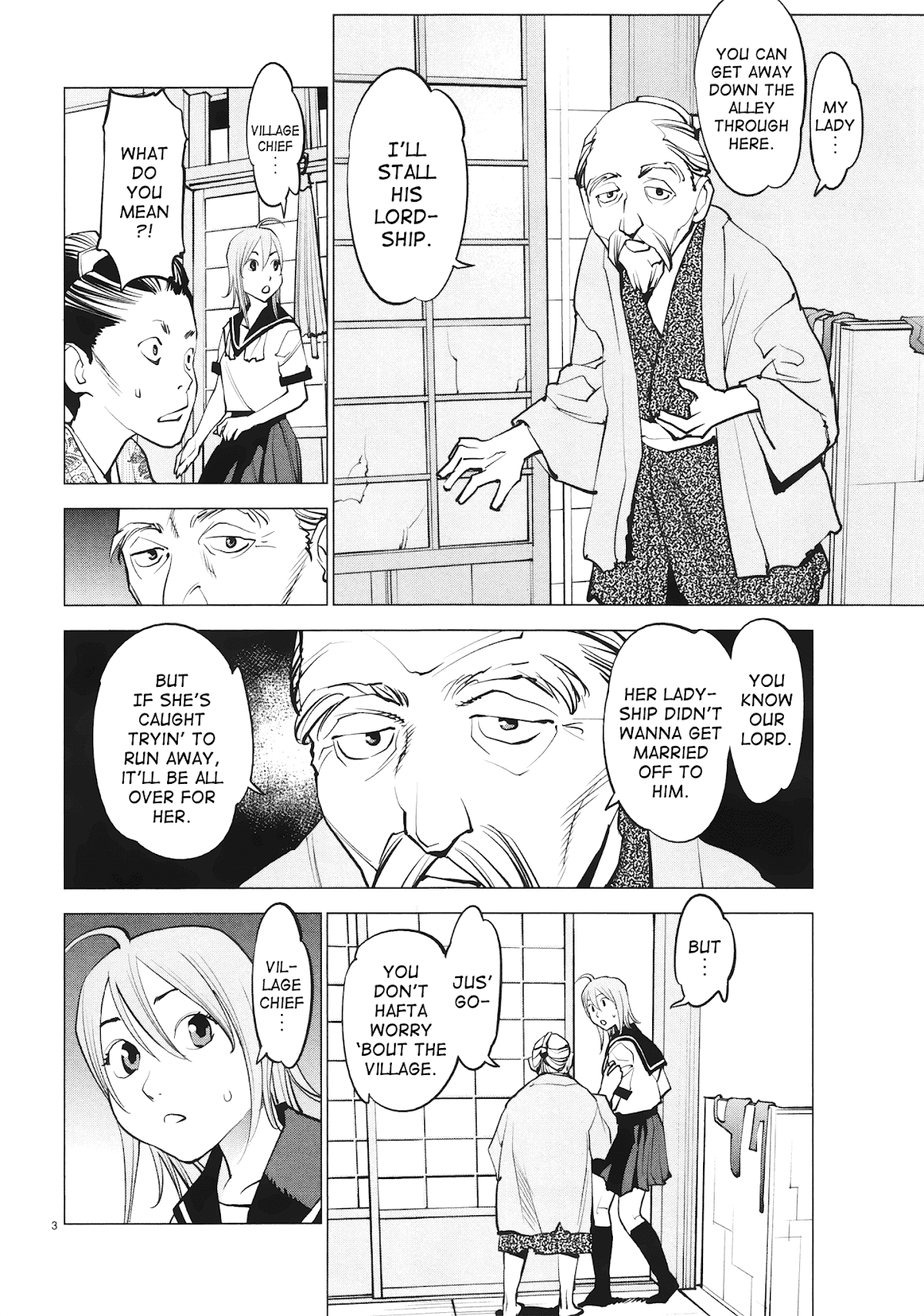Ooedo!! Un-pluged Chapter 14 page 4 - Chapter 14: Let's Beat Down Some Royal Fools