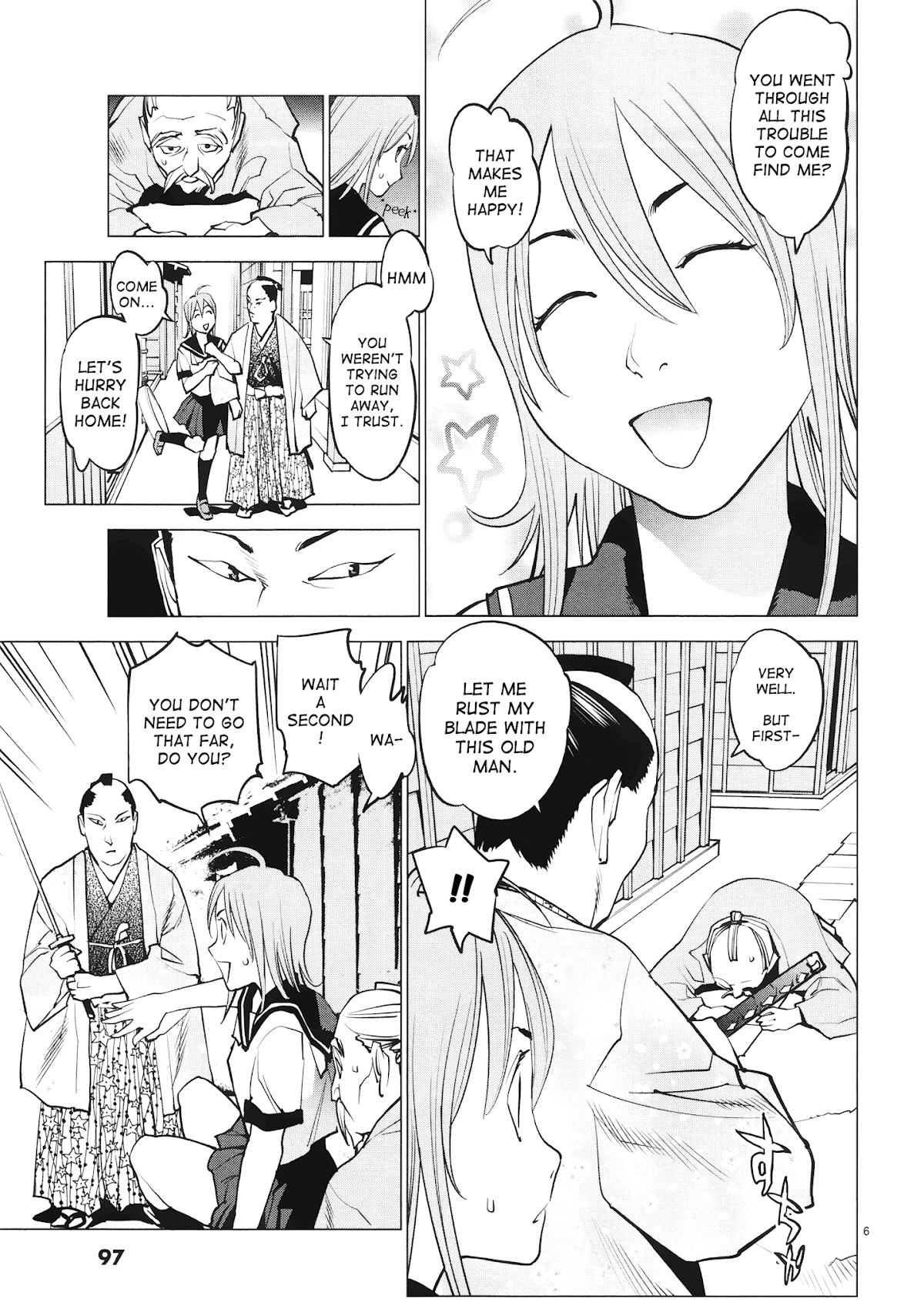 Ooedo!! Un-pluged Chapter 14 page 7 - Chapter 14: Let's Beat Down Some Royal Fools