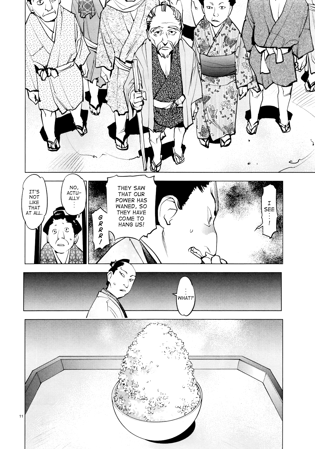 Ooedo!! Un-pluged Chapter 15 page 11 - Chapter 15: The Traveling Holy Angel Social Reform Service