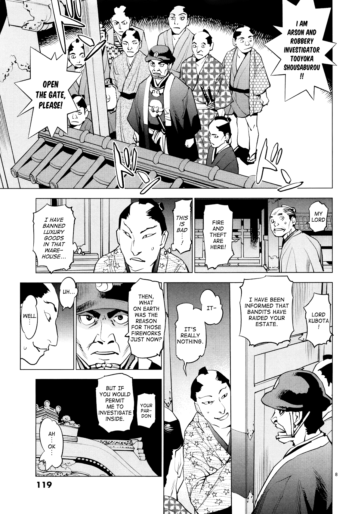 Ooedo!! Un-pluged Chapter 15 page 8 - Chapter 15: The Traveling Holy Angel Social Reform Service