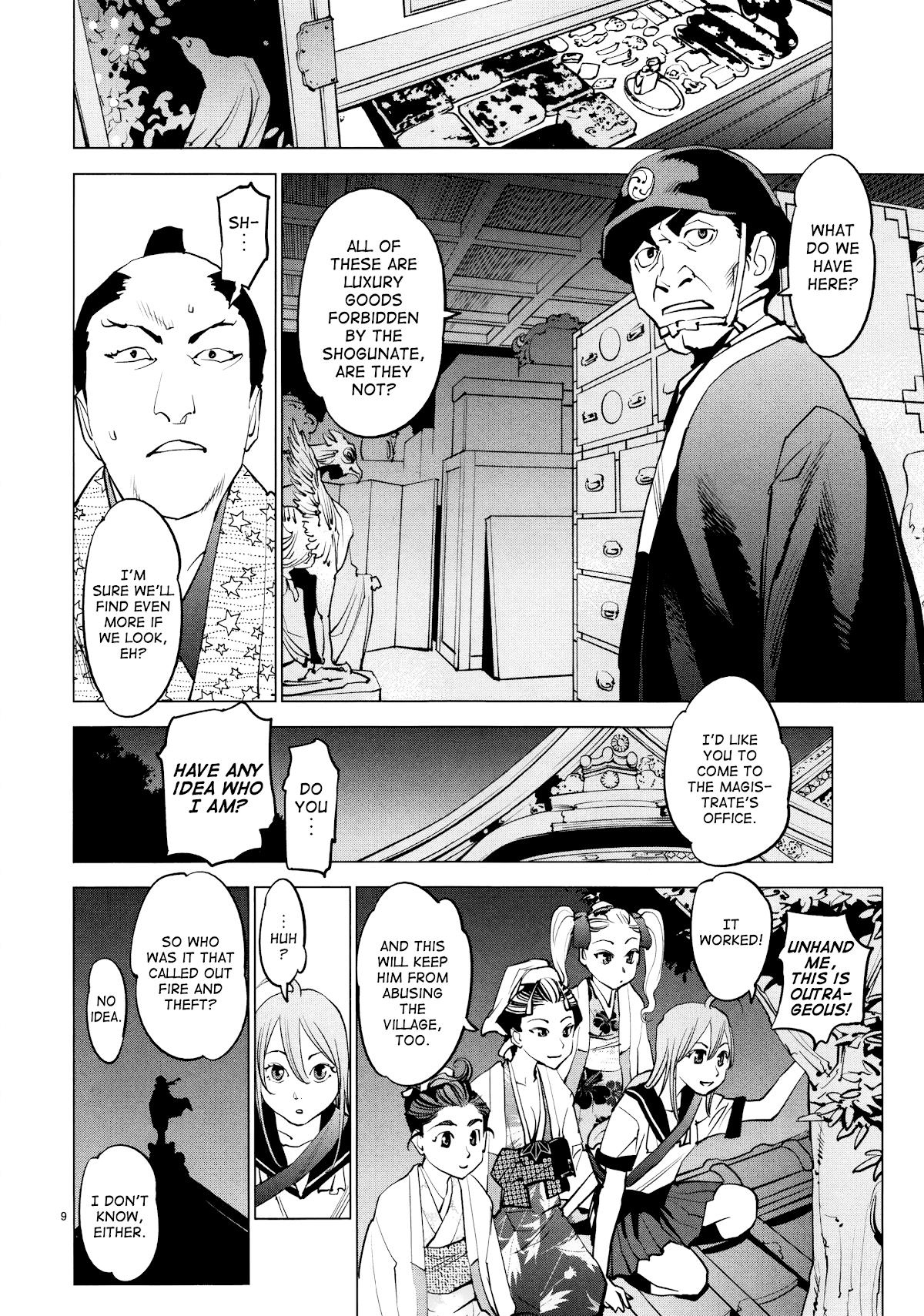 Ooedo!! Un-pluged Chapter 15 page 9 - Chapter 15: The Traveling Holy Angel Social Reform Service