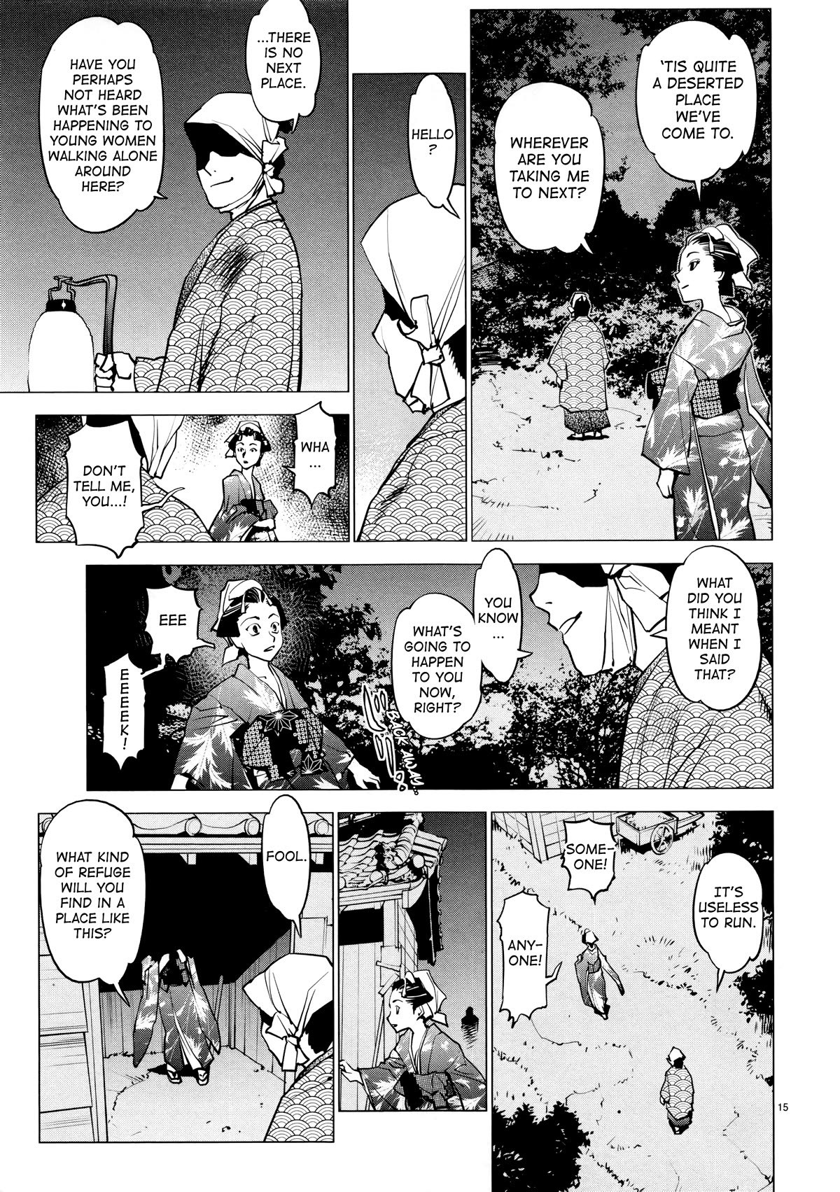 Ooedo!! Un-pluged Chapter 17 page 15 - Chapter 17: Not even in the Edo Period! Never!