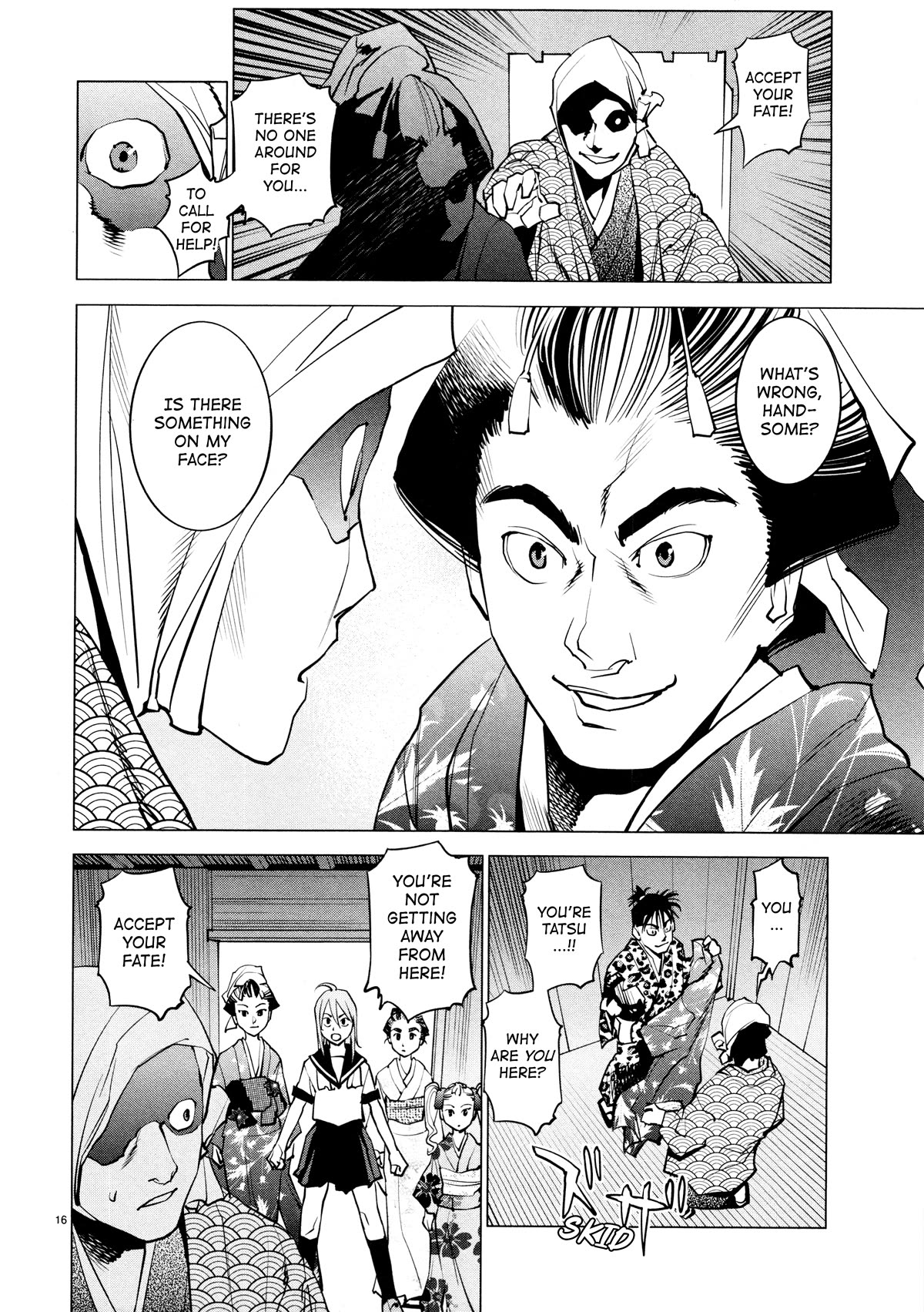 Ooedo!! Un-pluged Chapter 17 page 16 - Chapter 17: Not even in the Edo Period! Never!