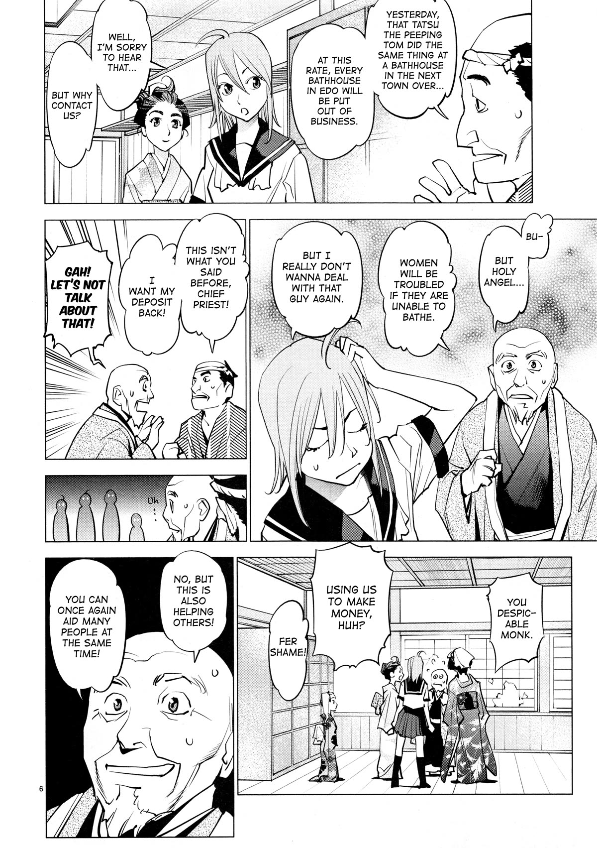 Ooedo!! Un-pluged Chapter 17 page 6 - Chapter 17: Not even in the Edo Period! Never!
