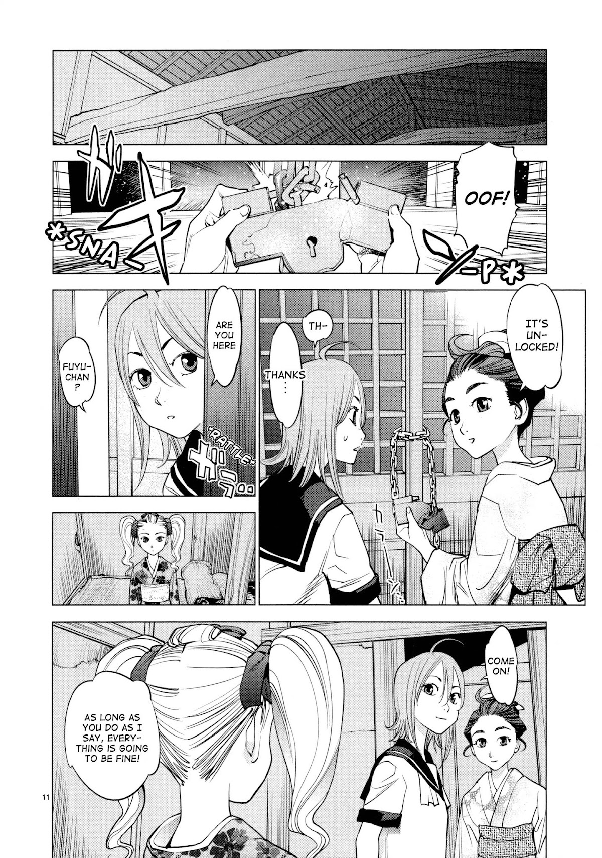 Ooedo!! Un-pluged Chapter 6 page 11 - Chapter 6