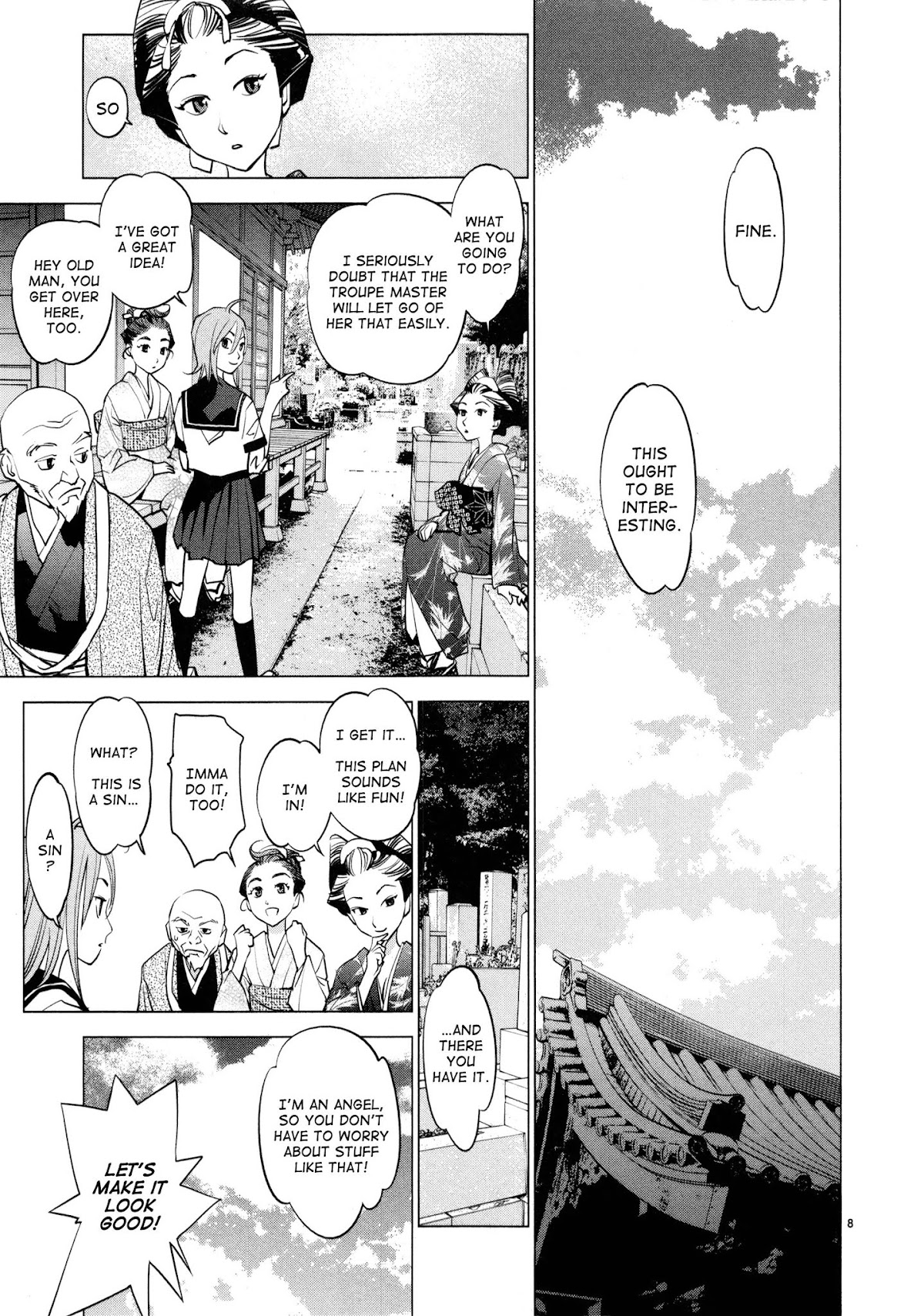 Ooedo!! Un-pluged Chapter 6 page 8 - Chapter 6
