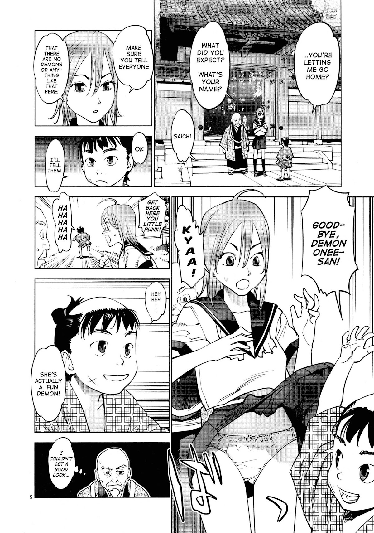 Ooedo!! Un-pluged Chapter 8 page 5 - Chapter 8: She May Wear A Sailor Suit But her Heart Is The Finest Brocade