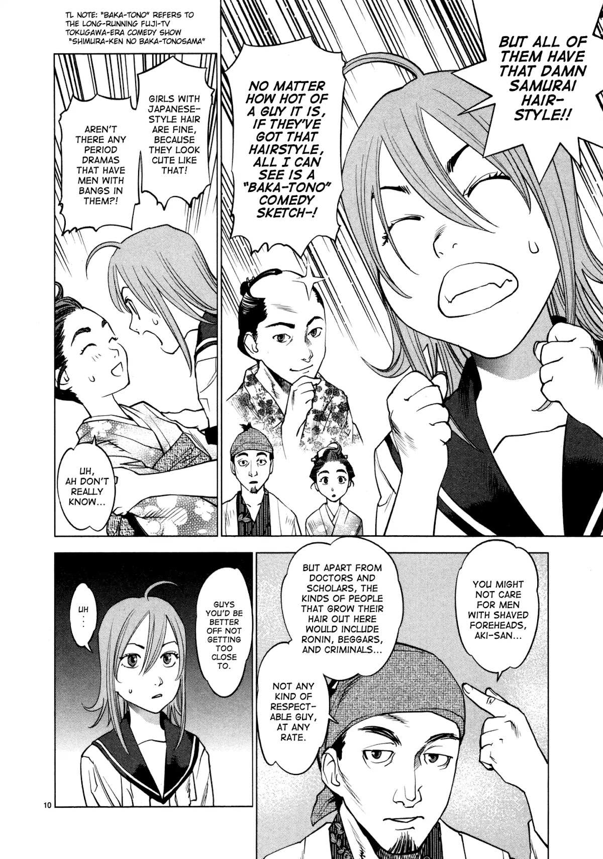 Ooedo!! Un-pluged Chapter 9 page 10 - Chapter 9