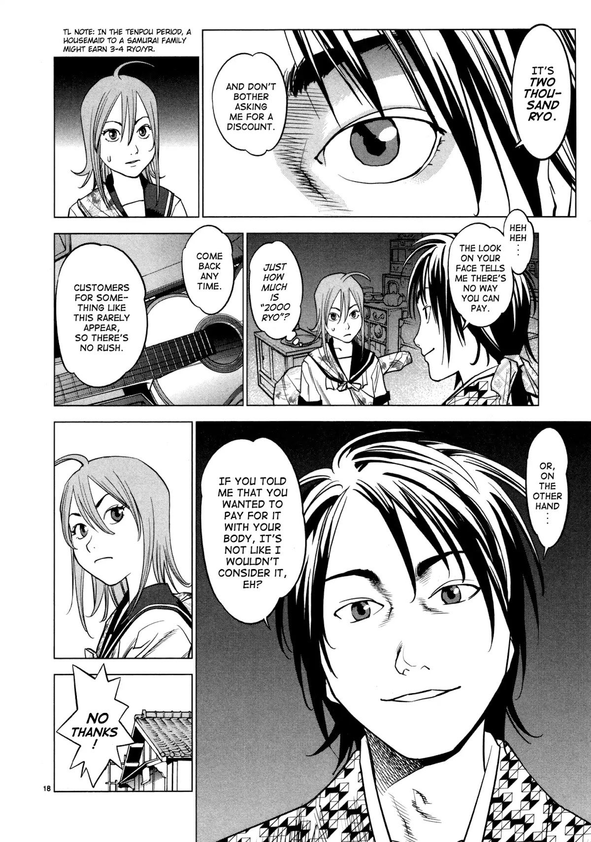 Ooedo!! Un-pluged Chapter 9 page 18 - Chapter 9