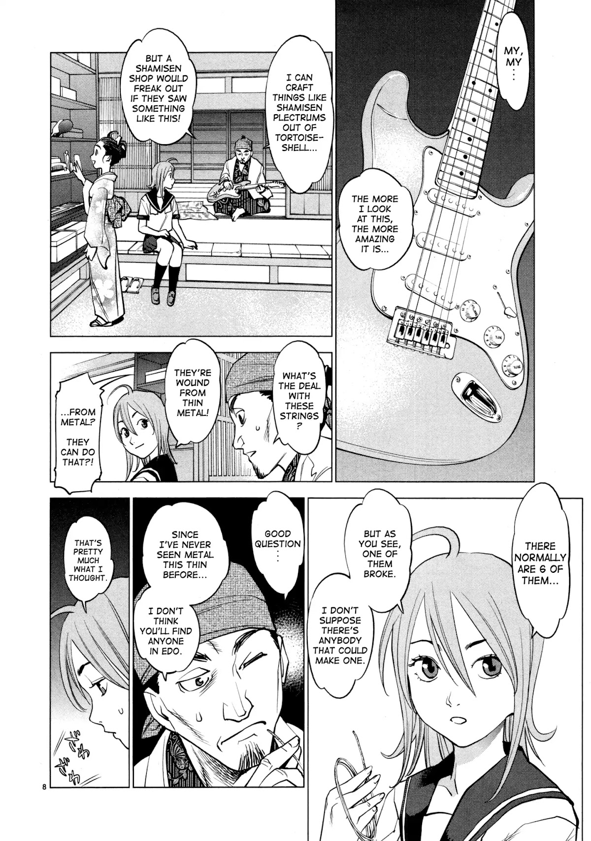 Ooedo!! Un-pluged Chapter 9 page 8 - Chapter 9