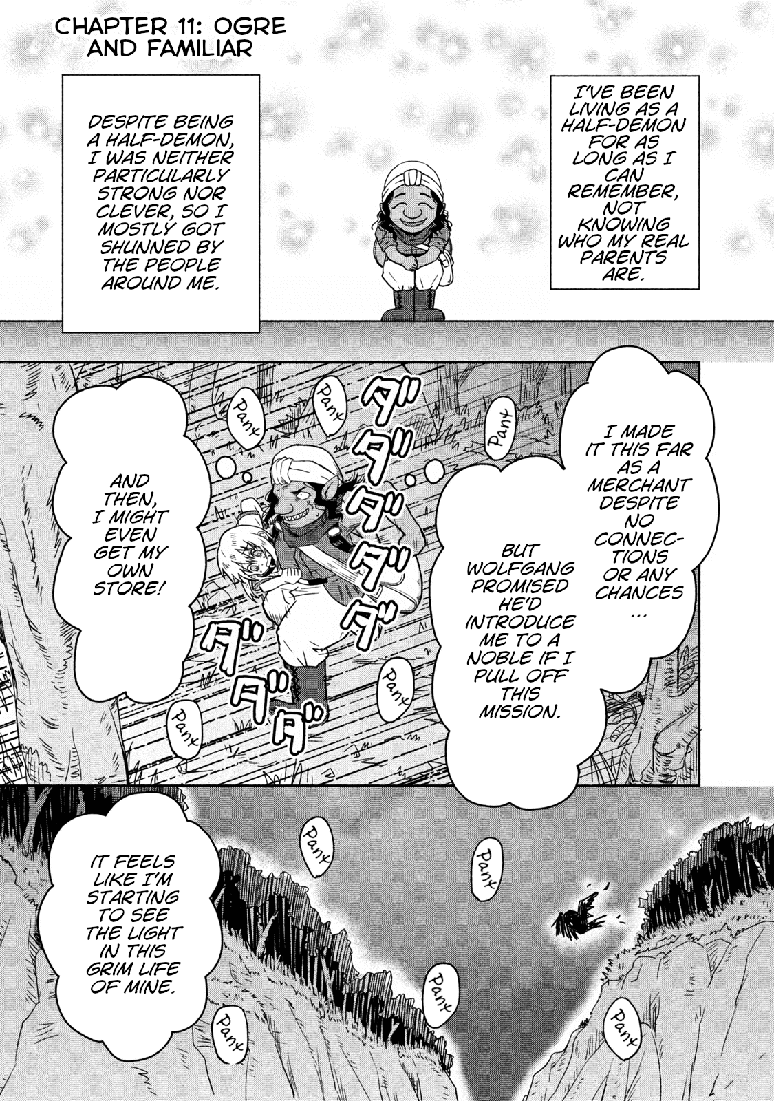 Ooga no Aniki to Doreichan Chapter 11 page 1 - Chapter 11: Ogre and Familiar
