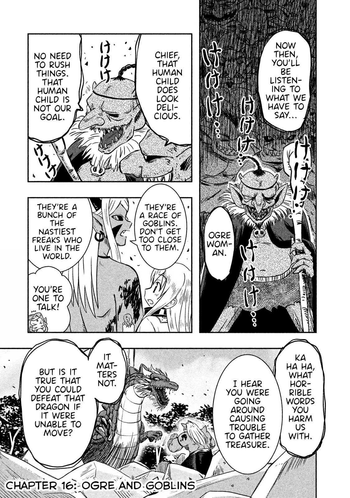 Ooga no Aniki to Doreichan Chapter 16 page 1 - Chapter 16: Ogre and Goblins