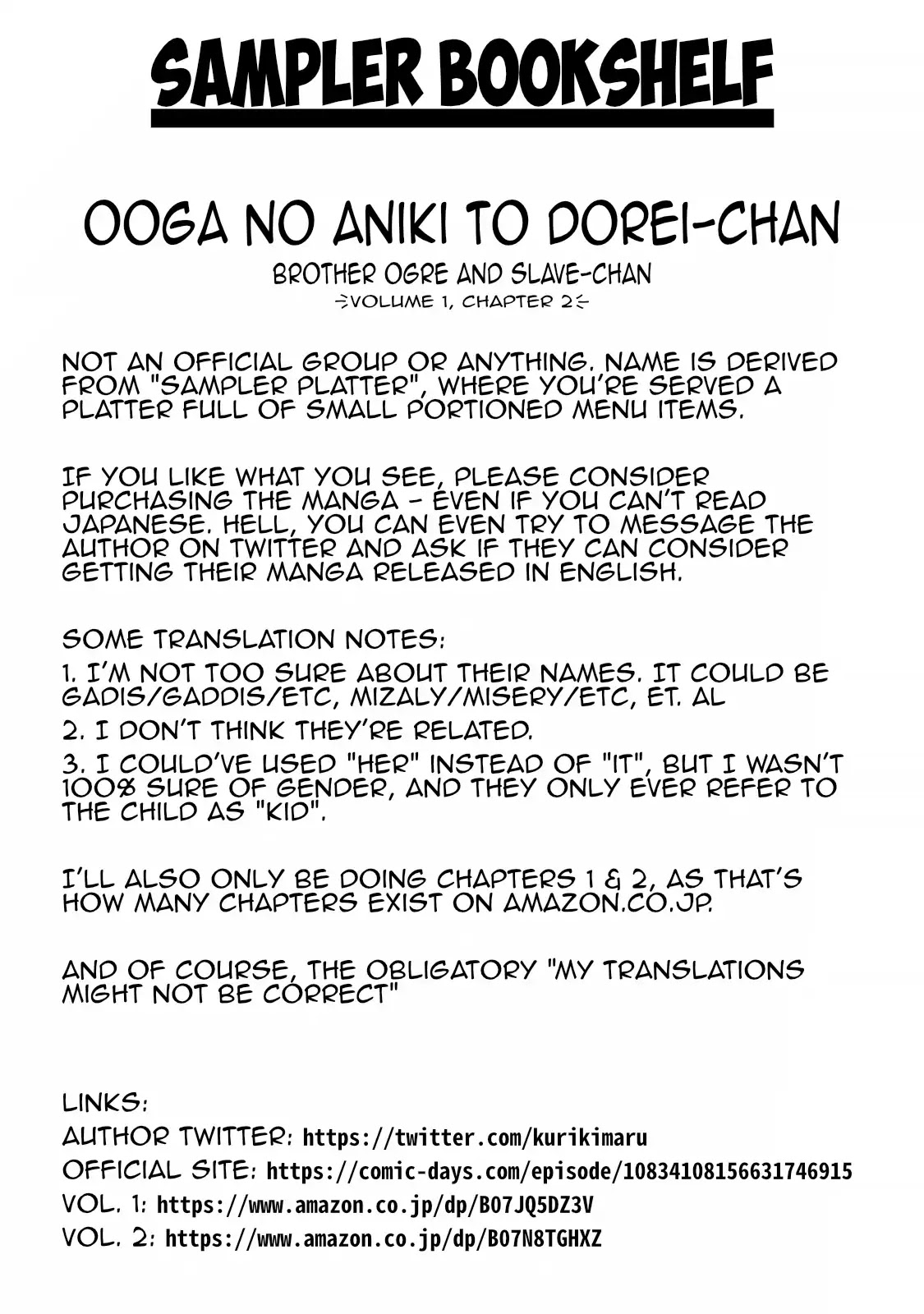 Ooga no Aniki to Doreichan Chapter 2 page 14 - Chapter 2: Ogre and the Shabby Hut