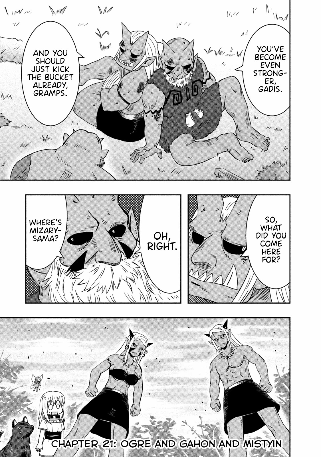 Ooga no Aniki to Doreichan Chapter 21 page 1 - Chapter 21: Ogre and Gahon and Mistyin