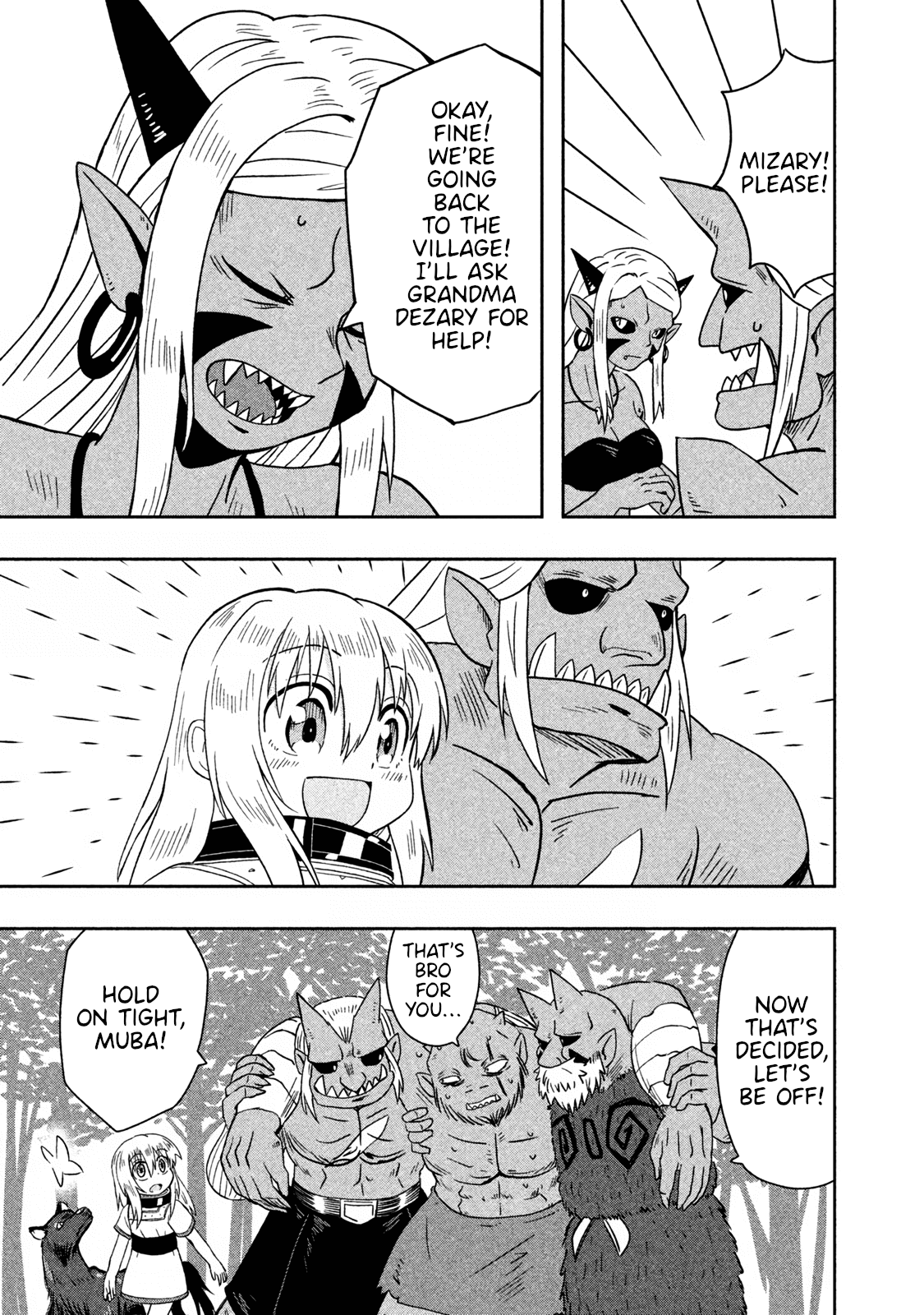 Ooga no Aniki to Doreichan Chapter 22 page 3 - Chapter 22: Ogre and Departure