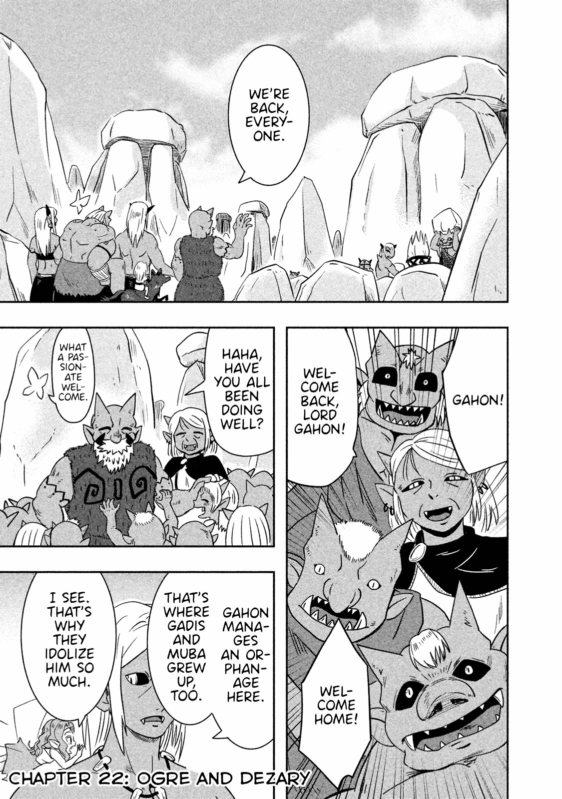 Ooga no Aniki to Doreichan Chapter 23 page 1 - Chapter 23: Ogre and Dezary