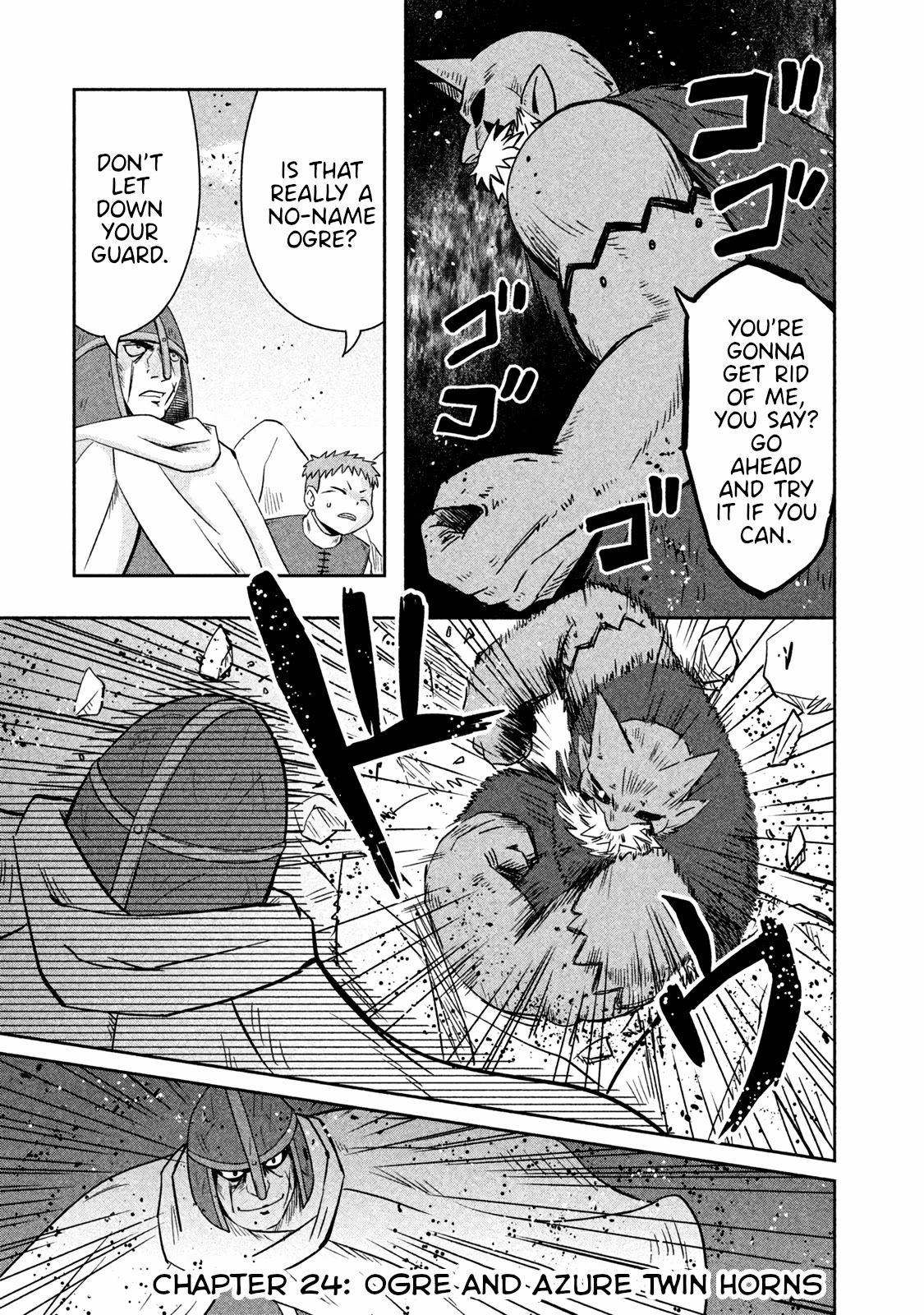 Ooga no Aniki to Doreichan Chapter 24 page 1 - Chapter 24: Ogre and Azure Twin Horns