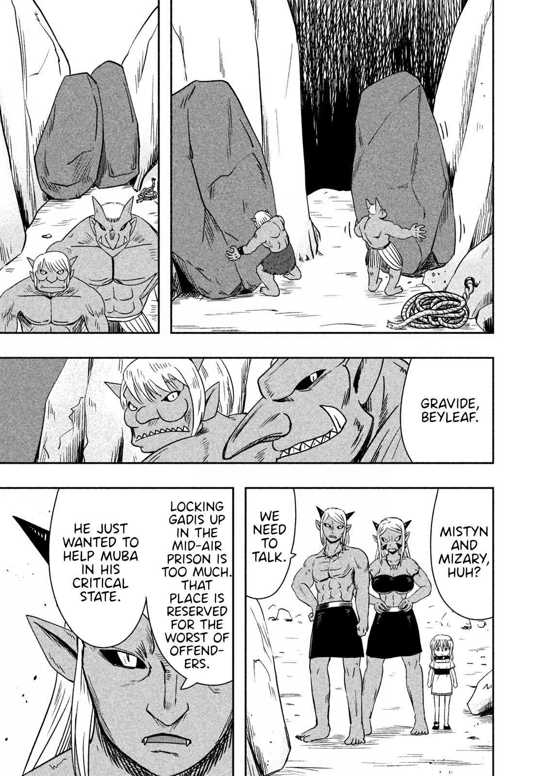 Ooga no Aniki to Doreichan Chapter 26 page 3 - Chapter 26: Ogre and Mid-Air Prison