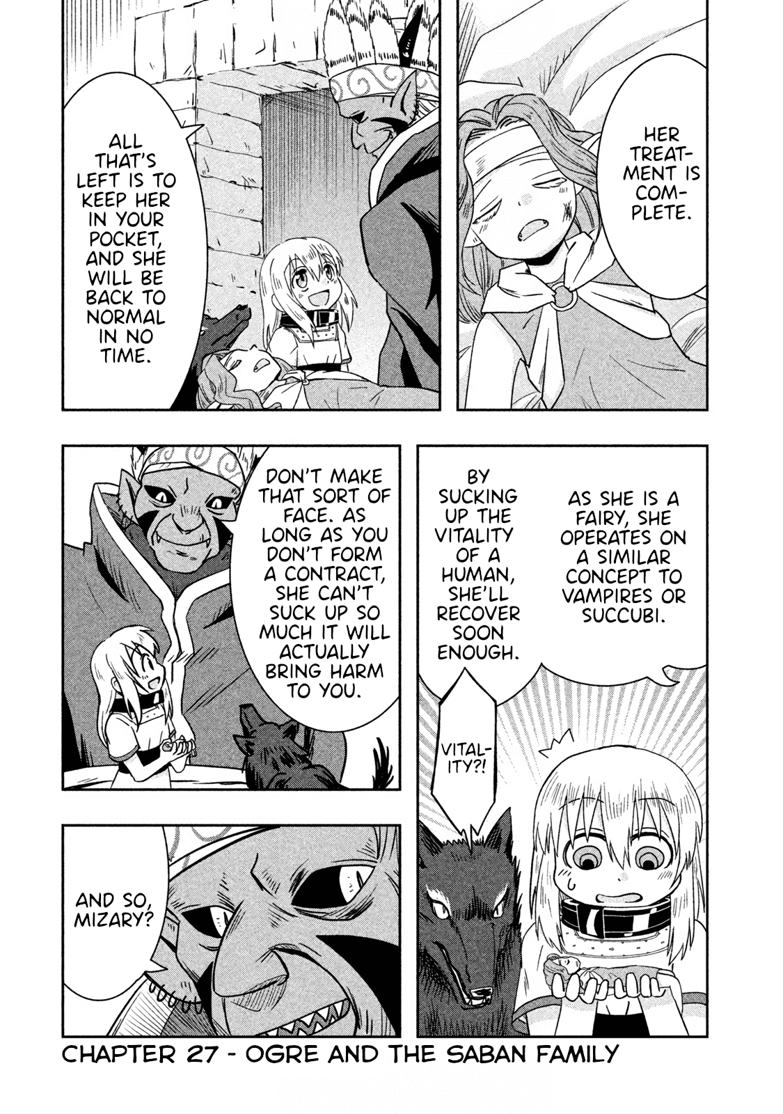 Ooga no Aniki to Doreichan Chapter 27 page 1 - Chapter 27: Ogre and the Saban Family