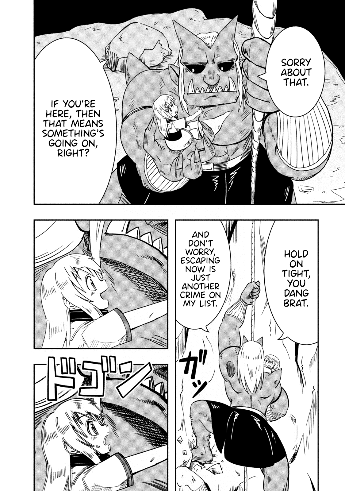 Ooga no Aniki to Doreichan Chapter 28 page 6 - Chapter 28: Ogre and Escape