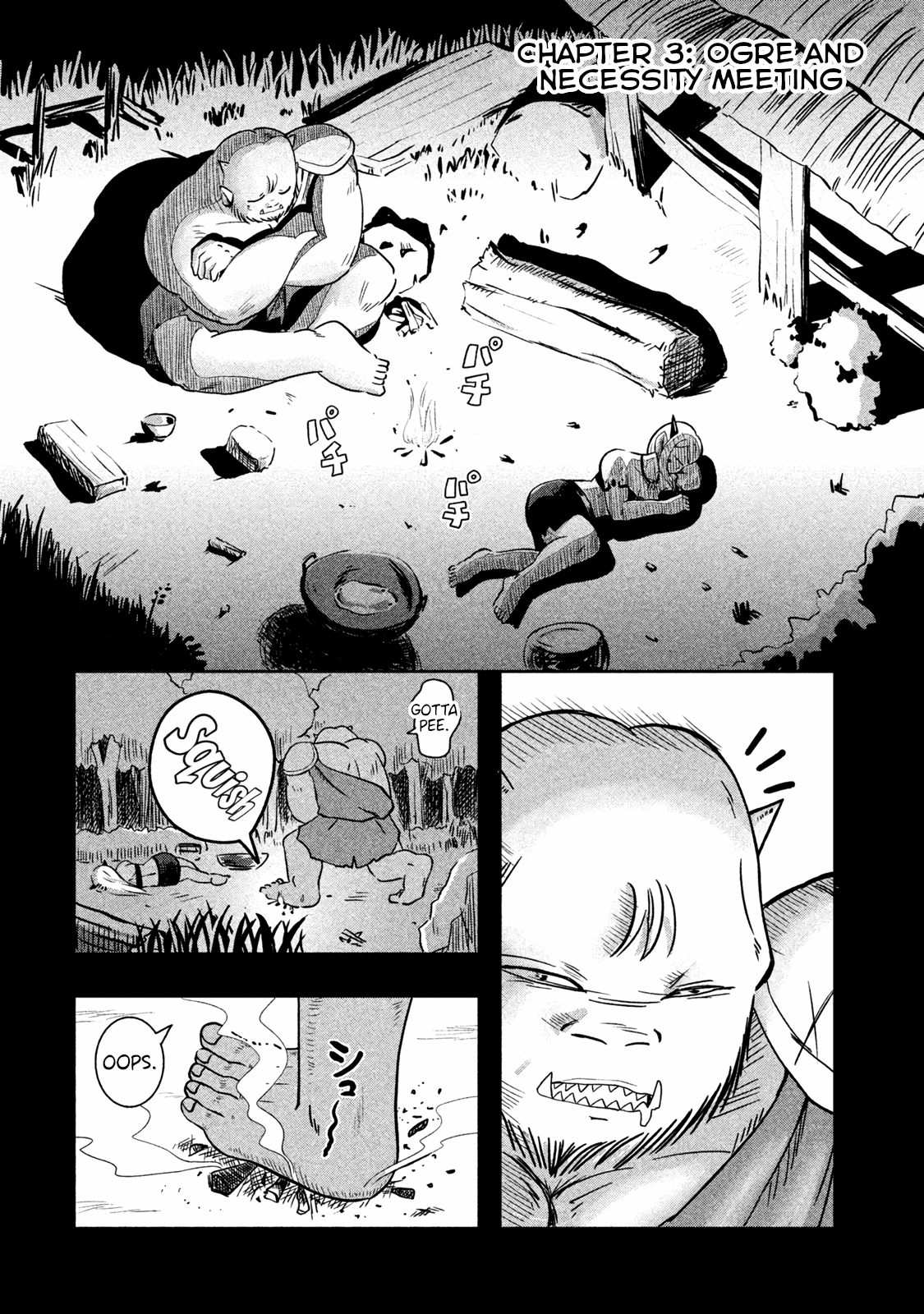 Ooga no Aniki to Doreichan Chapter 3 page 1 - Chapter 3: Ogre and Necessity Meeting