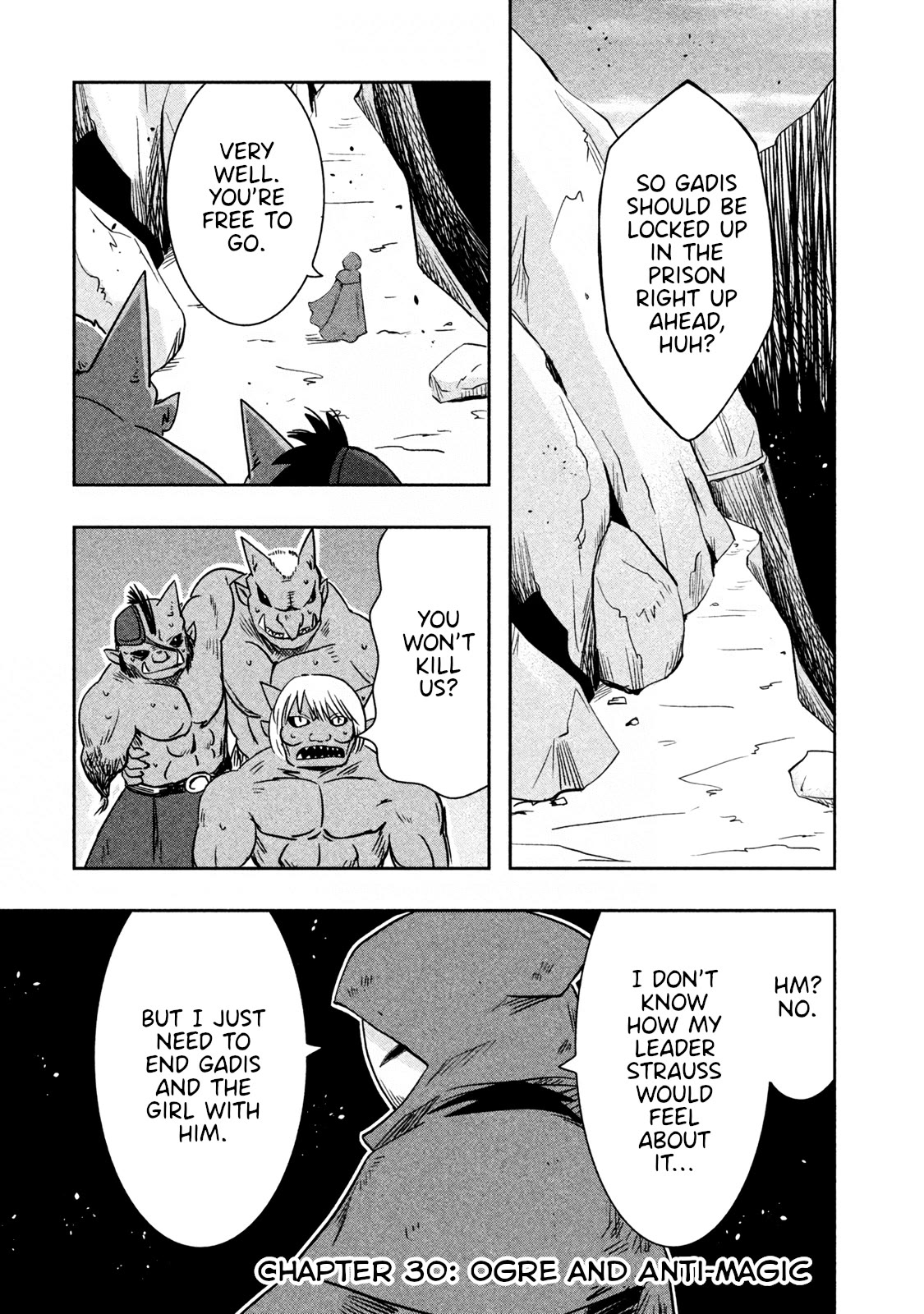 Ooga no Aniki to Doreichan Chapter 30 page 1 - Chapter 30: Ogre and Anti-Magic