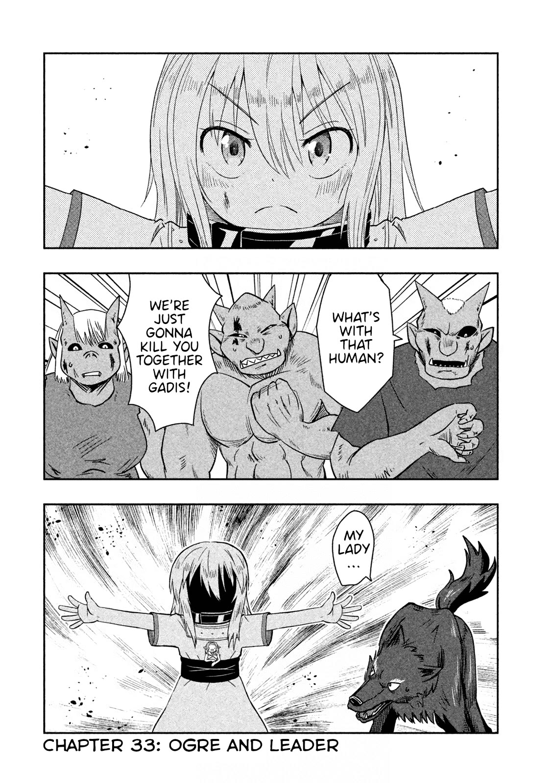 Ooga no Aniki to Doreichan Chapter 33 page 1 - Chapter 33: Ogre and Leader