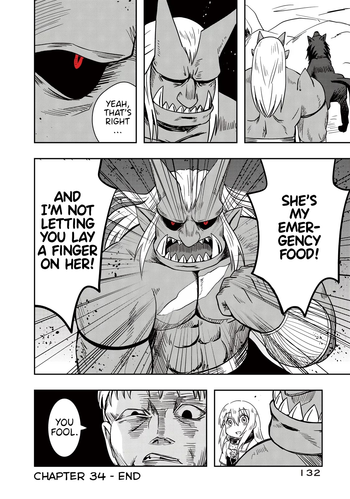 Ooga no Aniki to Doreichan Chapter 34 page 12 - Chapter 34: Ogre and All-Out War