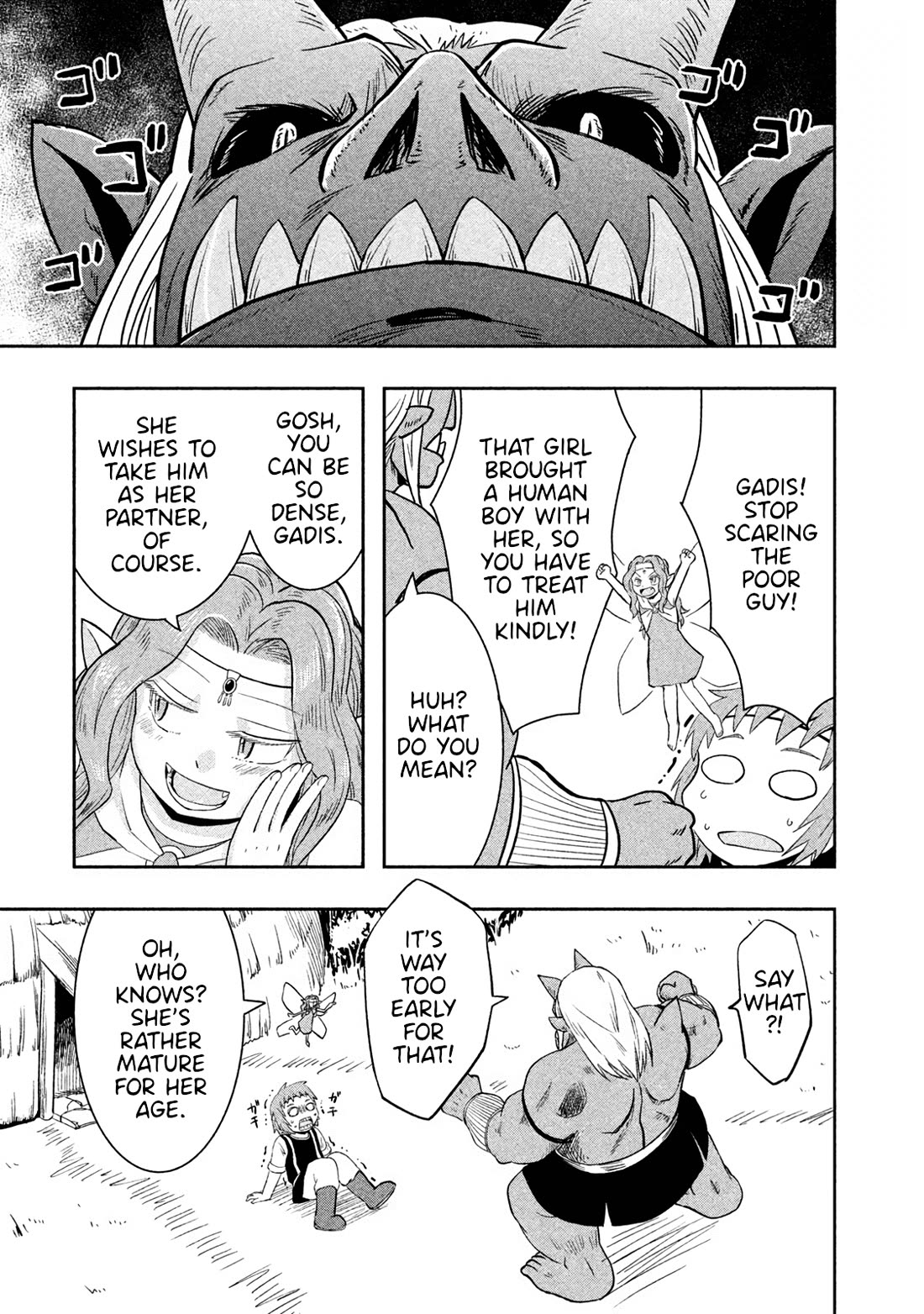 Ooga no Aniki to Doreichan Chapter 44 page 9 - Chapter 44: Ogre and the Goddess of Paradise