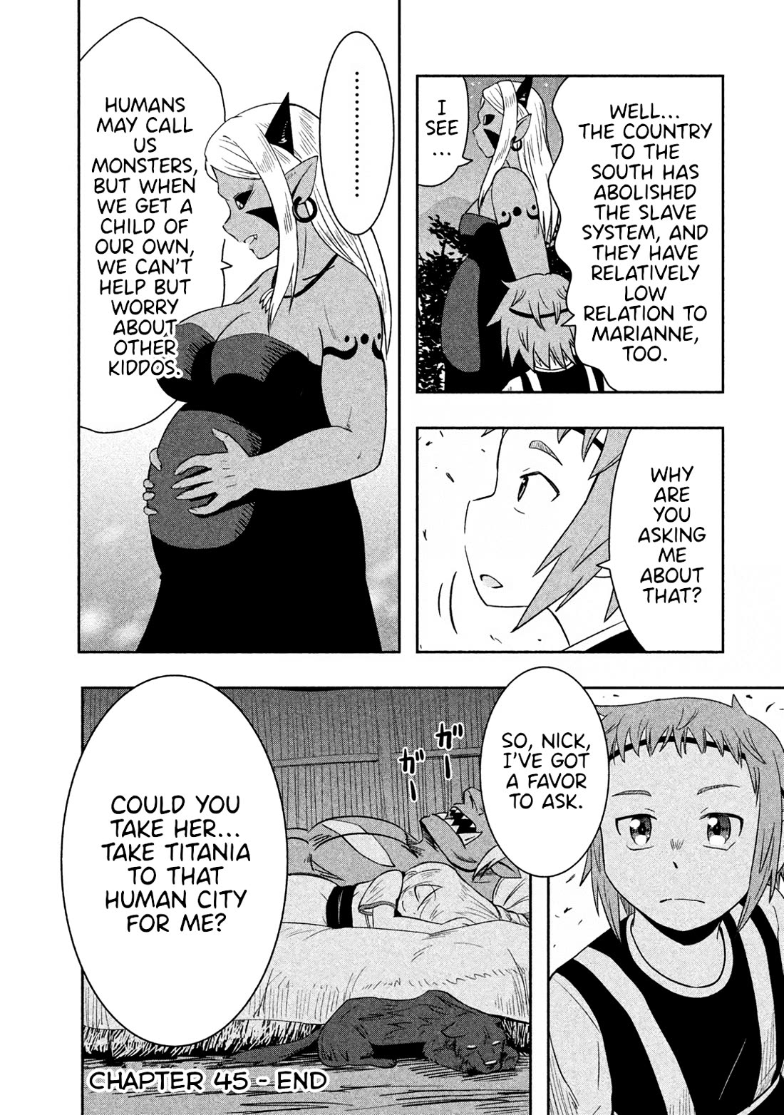 Ooga no Aniki to Doreichan Chapter 45 page 12 - Chapter 45: Ogre and Mizary’s Change