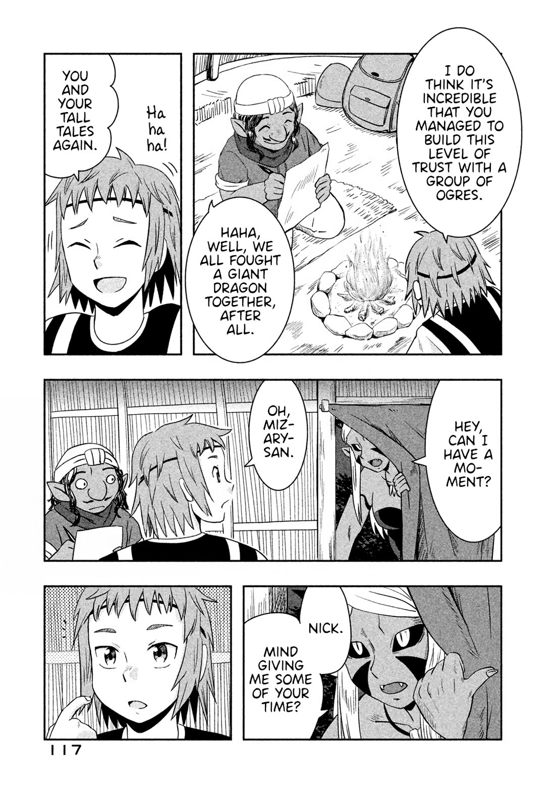 Ooga no Aniki to Doreichan Chapter 45 page 9 - Chapter 45: Ogre and Mizary’s Change
