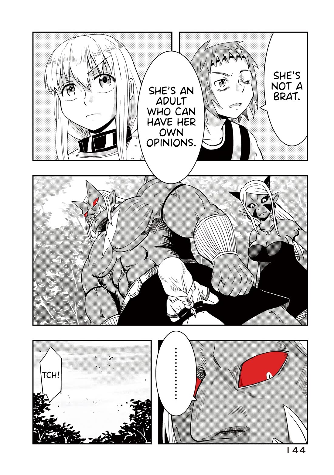 Ooga no Aniki to Doreichan Chapter 47 page 10 - Chapter 47: Ogre and Conversation