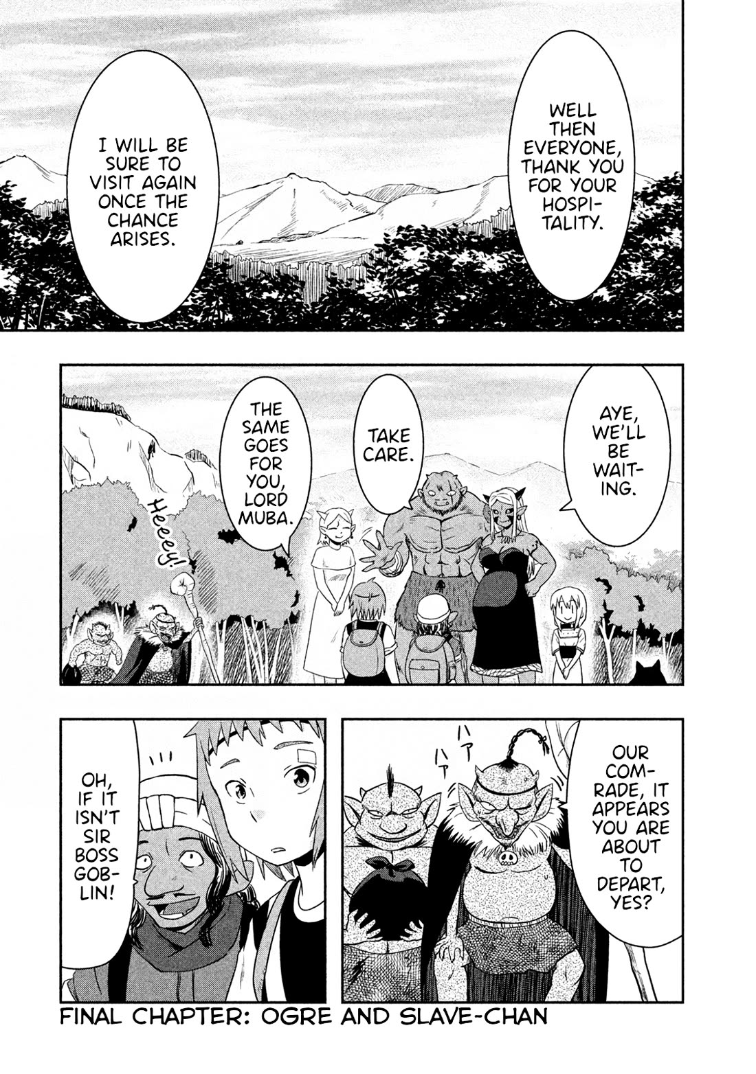 Ooga no Aniki to Doreichan Chapter 48 page 1 - Chapter 48: Ogre and Slave-chan [END]