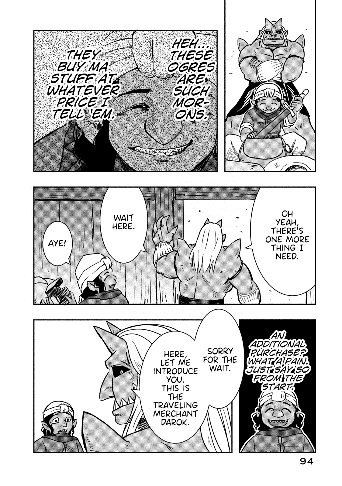 Ooga no Aniki to Doreichan Chapter 8 page 2 - Chapter 8: Ogre and Traveling Merchant Darok