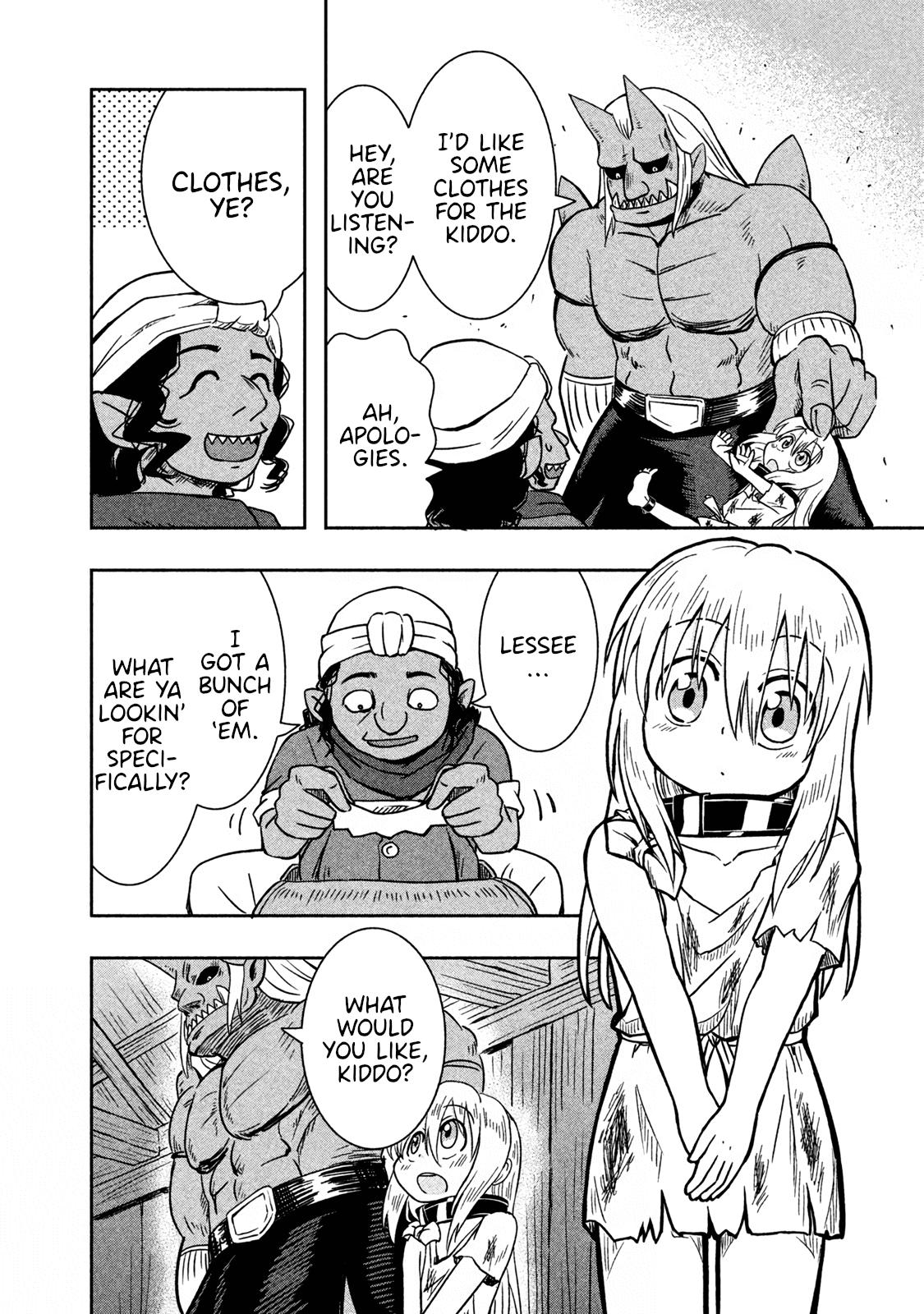 Ooga no Aniki to Doreichan Chapter 8 page 4 - Chapter 8: Ogre and Traveling Merchant Darok