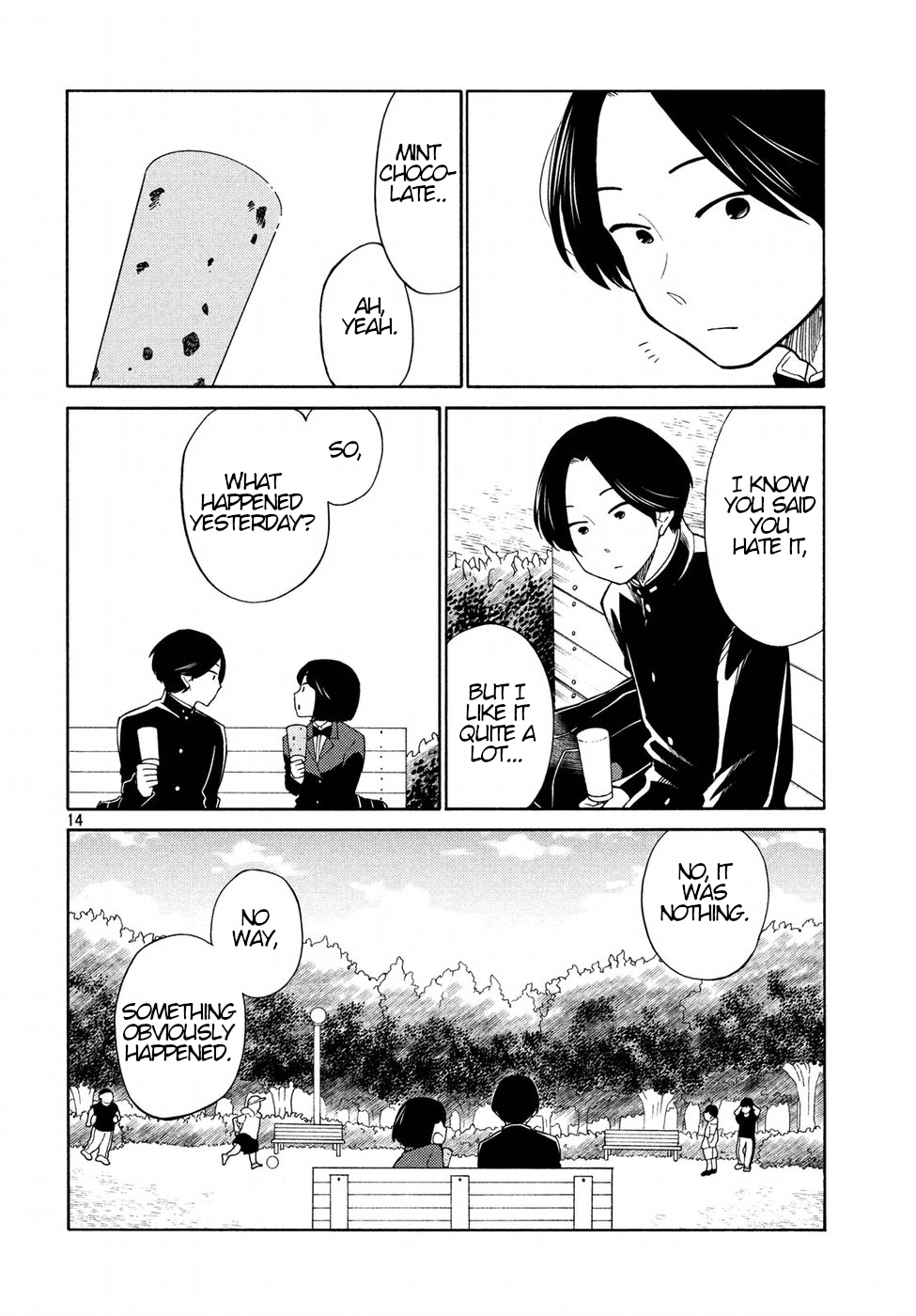 Oogami-san, Dadamore desu Chapter 20 page 14 - Chapter 20: Miss Kaoru's Lullaby