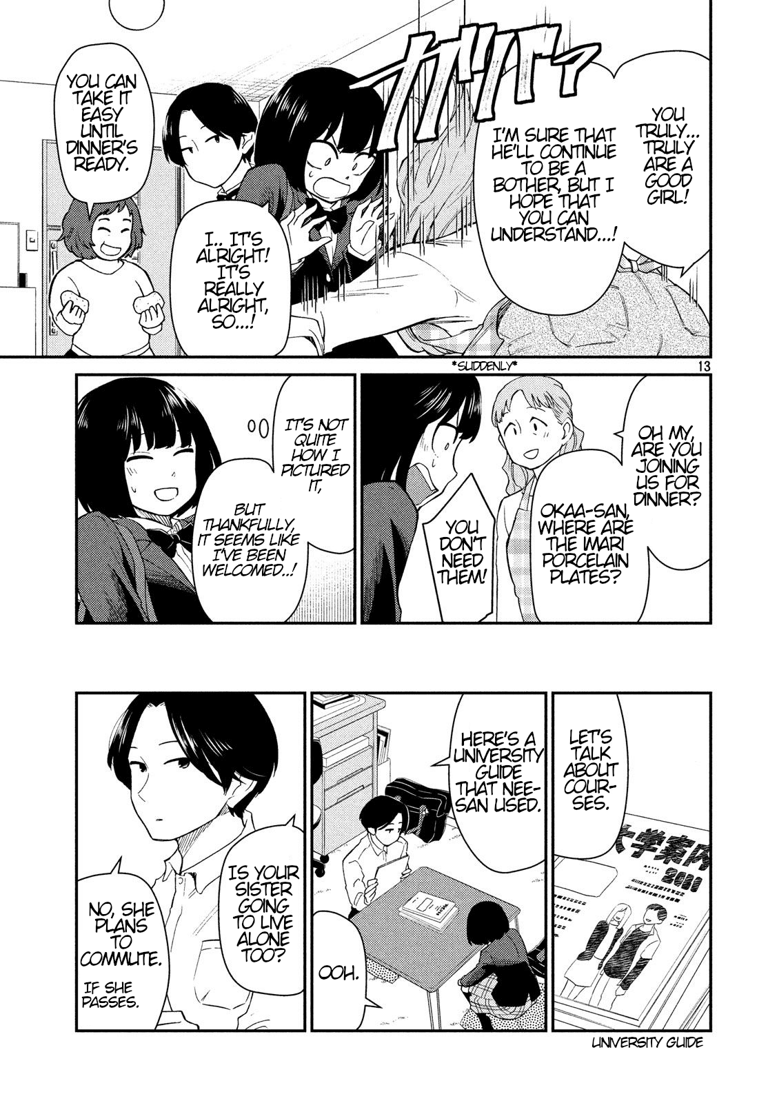 Oogami-san, Dadamore desu Chapter 22 page 13 - Chapter 22: Mother's Eyes are 10,000 Volts