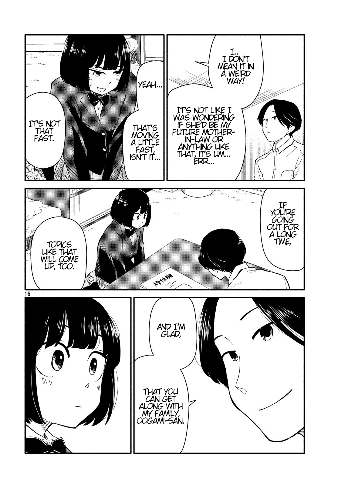 Oogami-san, Dadamore desu Chapter 22 page 16 - Chapter 22: Mother's Eyes are 10,000 Volts