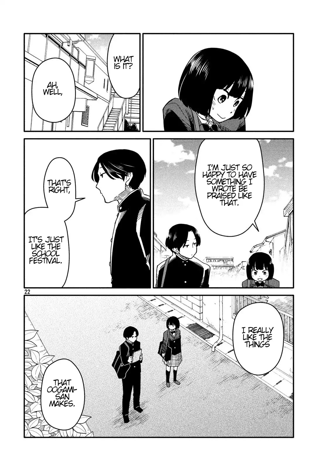 Oogami-san, Dadamore desu Chapter 24 page 22 - Chapter 24: The Blue Sky of Convalescence
