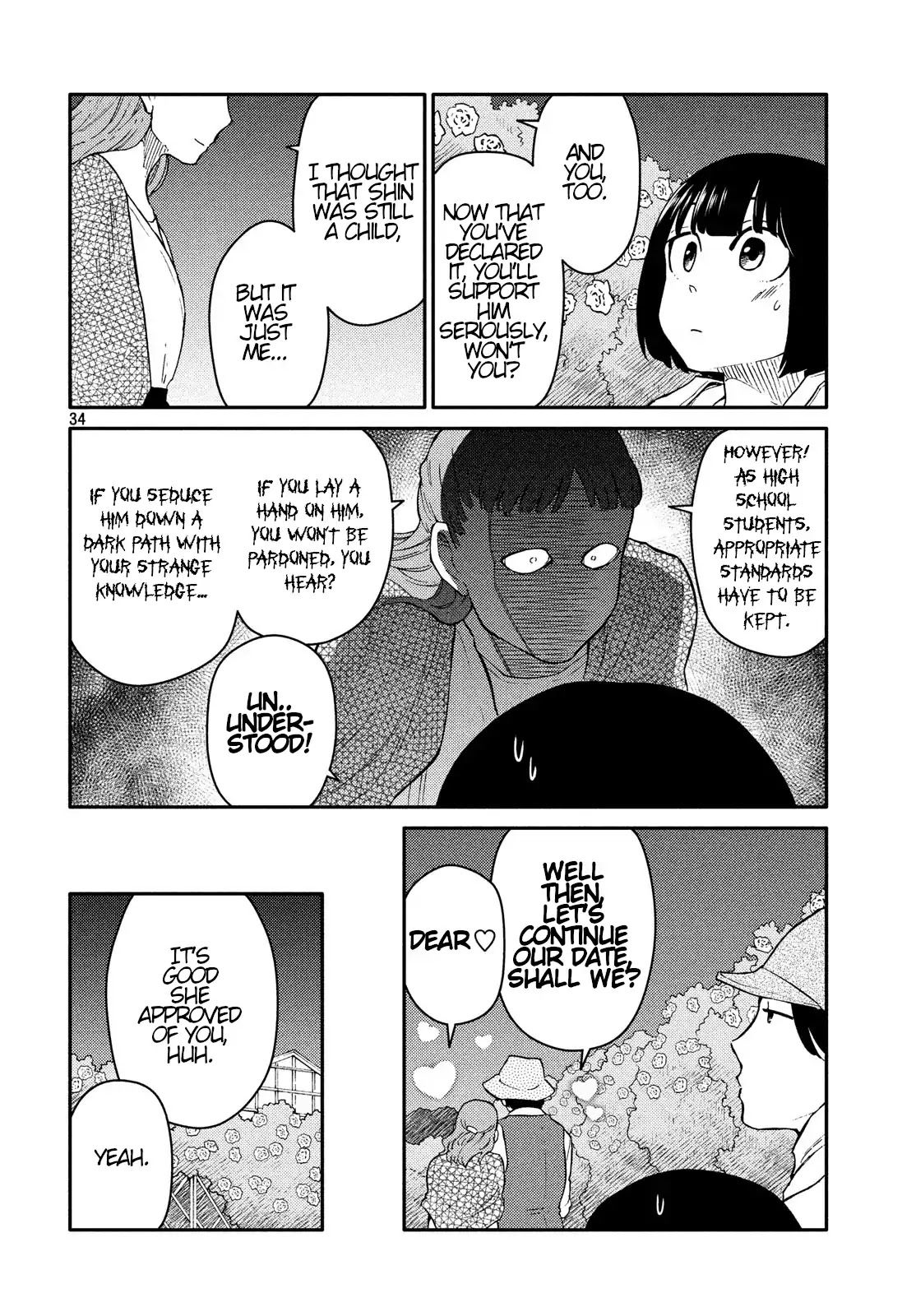 Oogami-san, Dadamore desu Chapter 26 page 34 - Chapter 26: You Are More Humble Than Roses