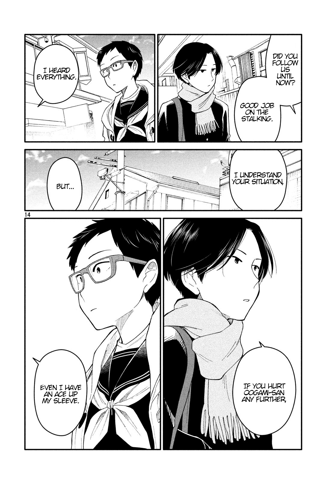 Oogami-san, Dadamore desu Chapter 29 page 14 - Chapter 29: I Can't Hate A Friend
