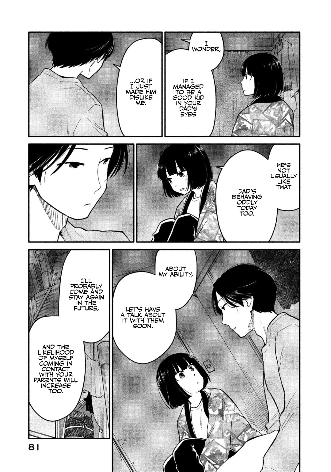 Oogami-san, Dadamore desu Chapter 30 page 17 - Chapter 30: A ballade with dad and snow