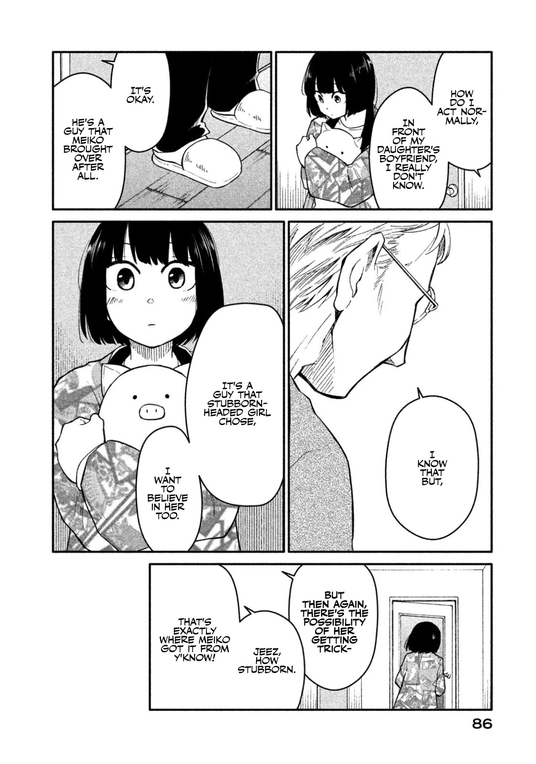 Oogami-san, Dadamore desu Chapter 30 page 22 - Chapter 30: A ballade with dad and snow